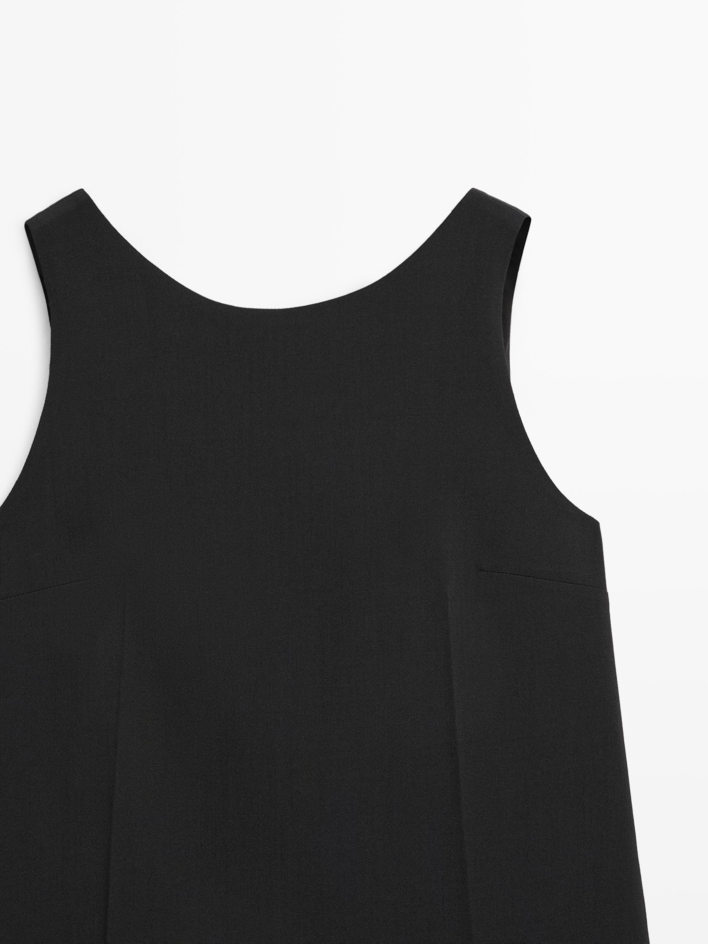 Мини рокля с примес на вълна