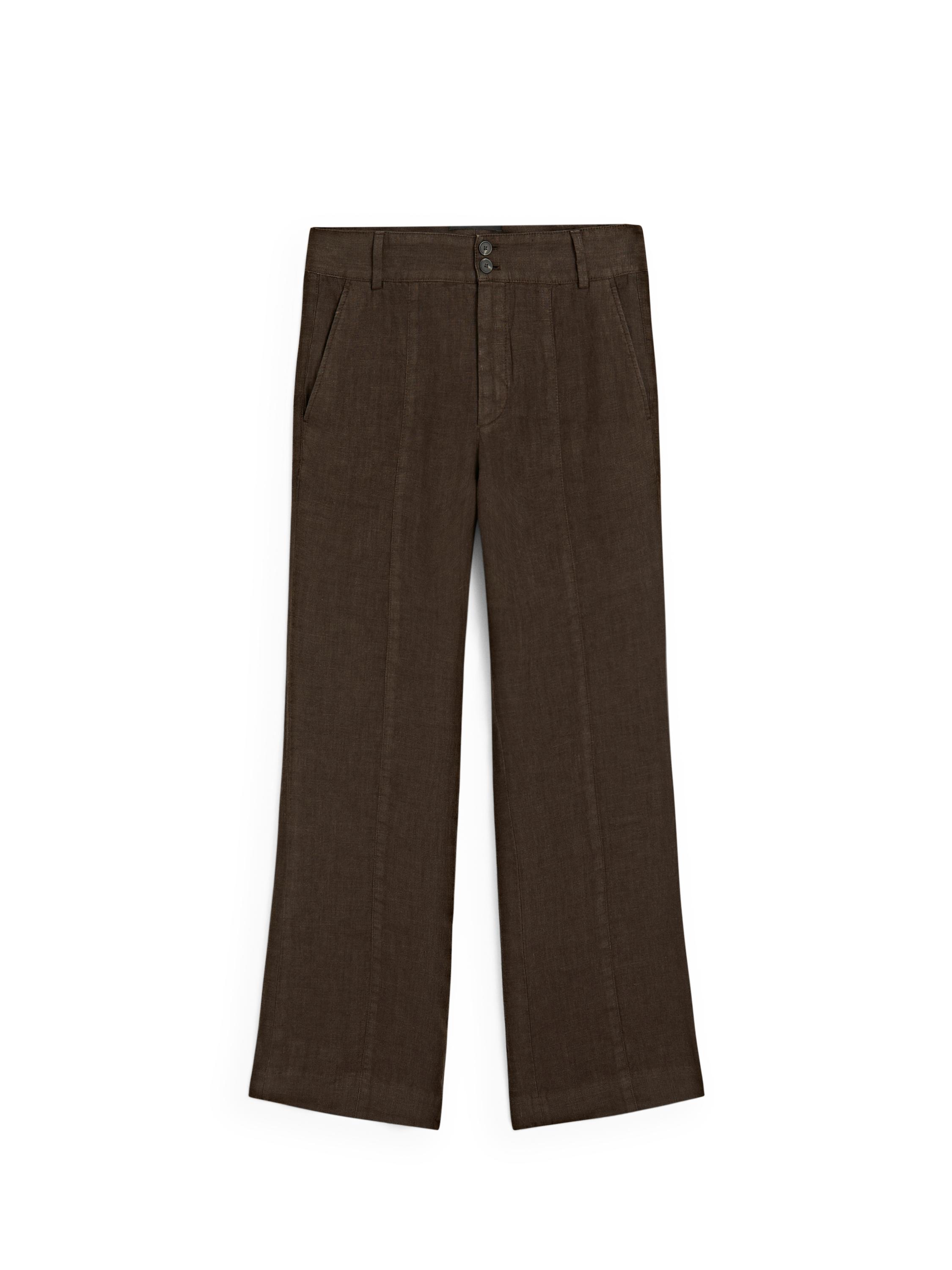 ★ Massimo Dutti★ 100 Linen Kick Flare Fit Pants 050448457 05044845717-t.jpg?ts=1747746279302