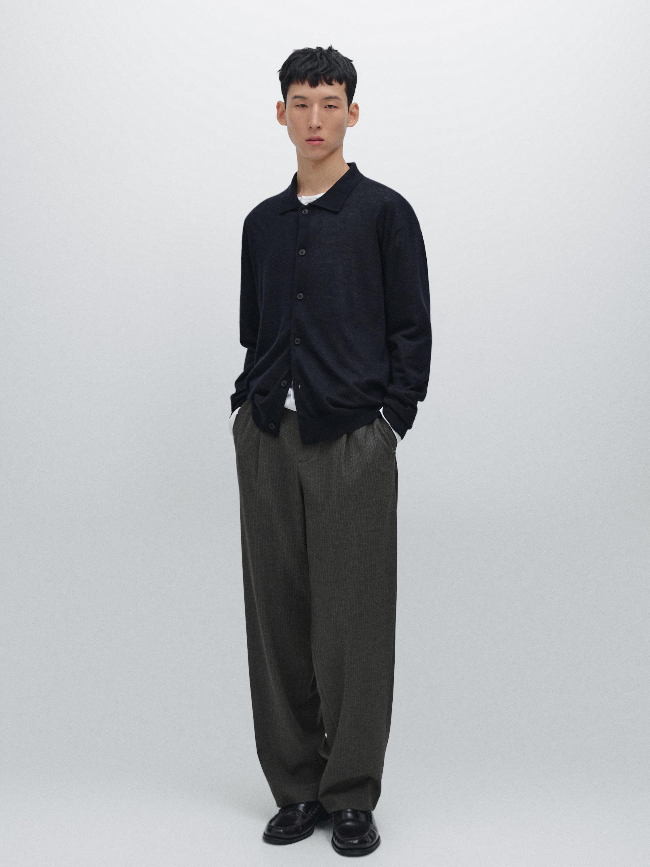 Cárdigan punto 100% cashmere