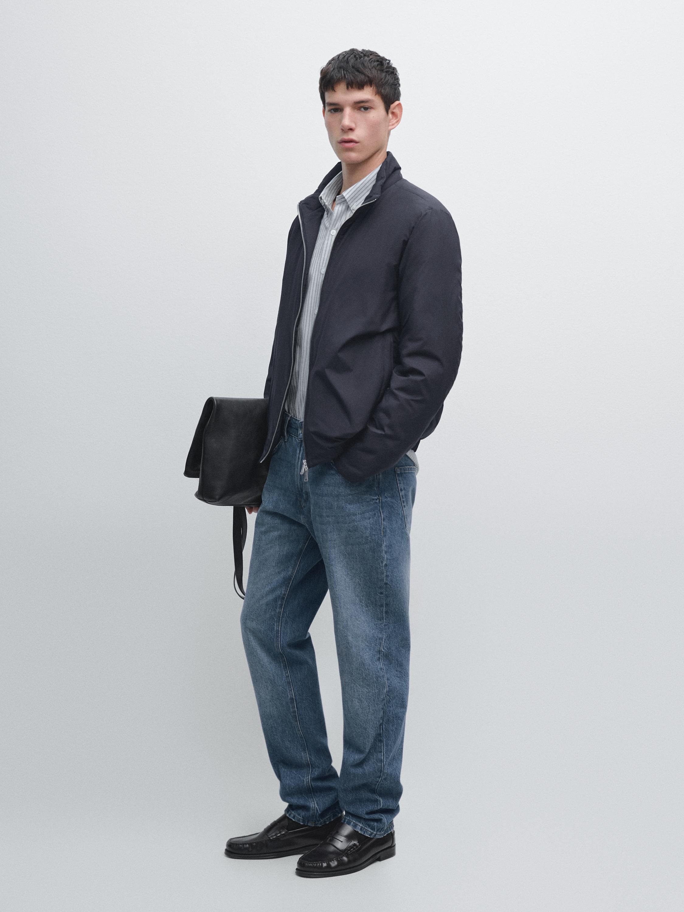 Giacca ultraleggera misto piumino water repellent