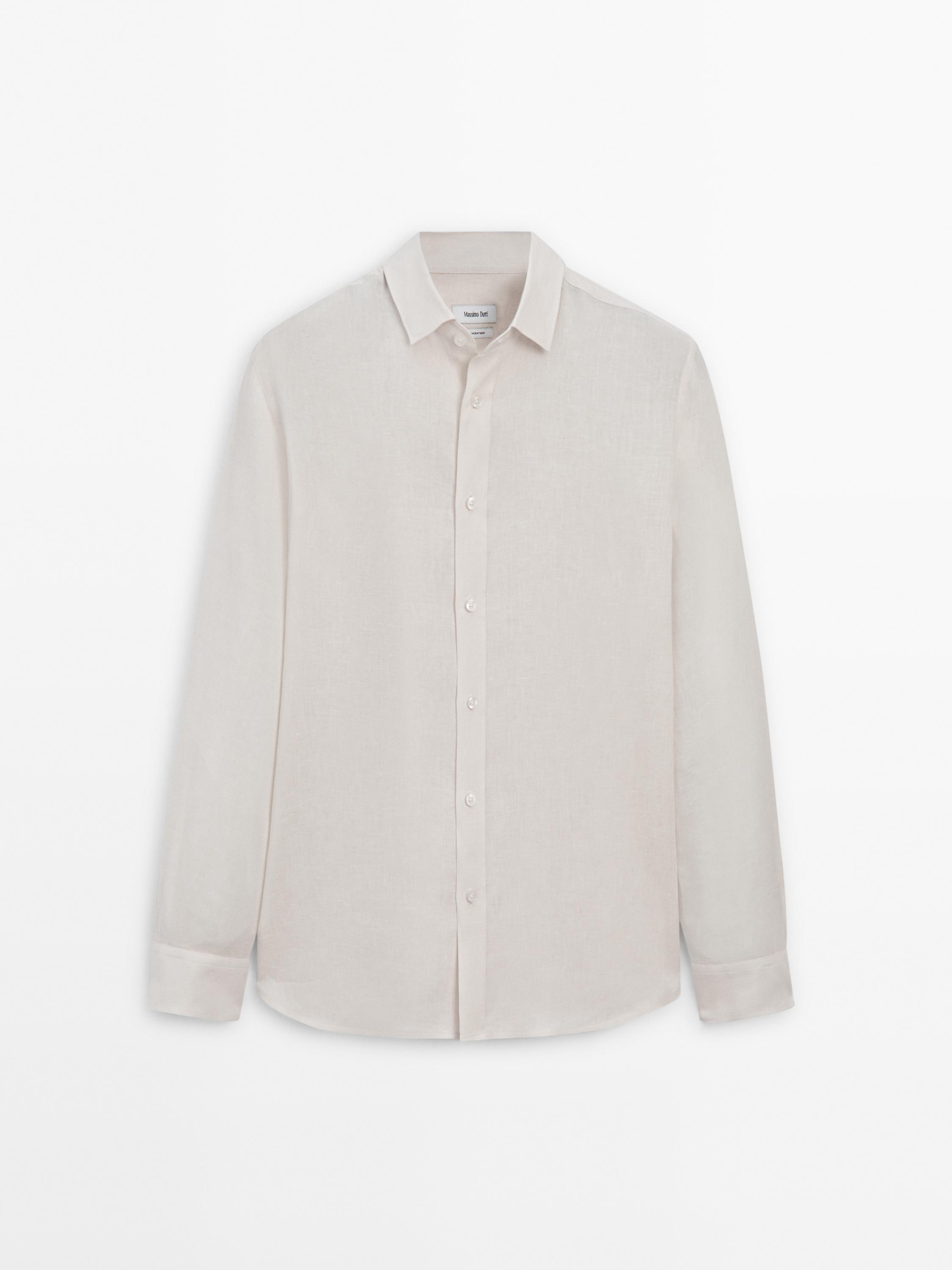 100% linen shirt