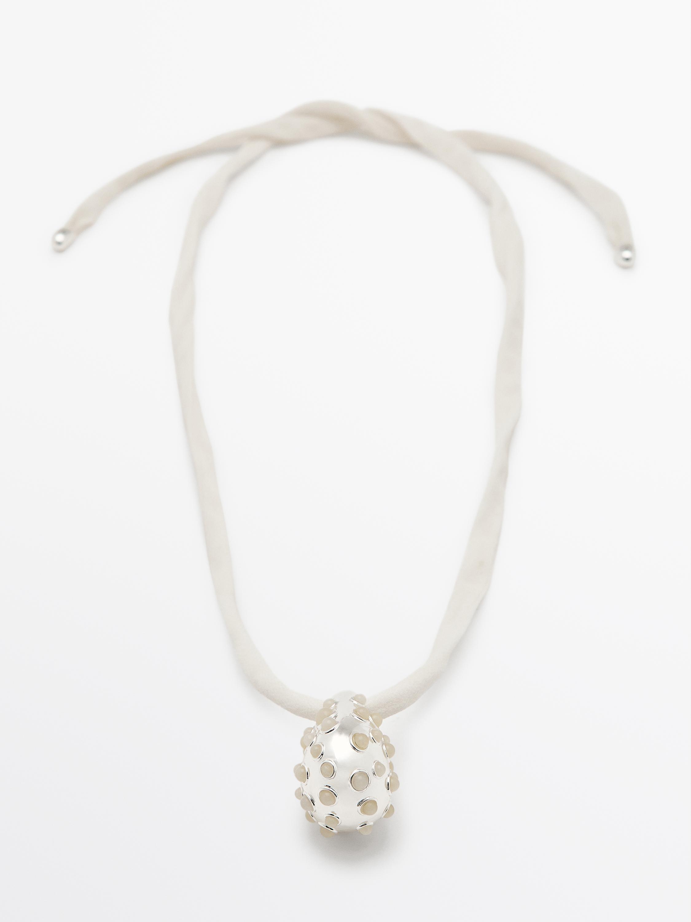 Droplet stone pendant - Limited Edition