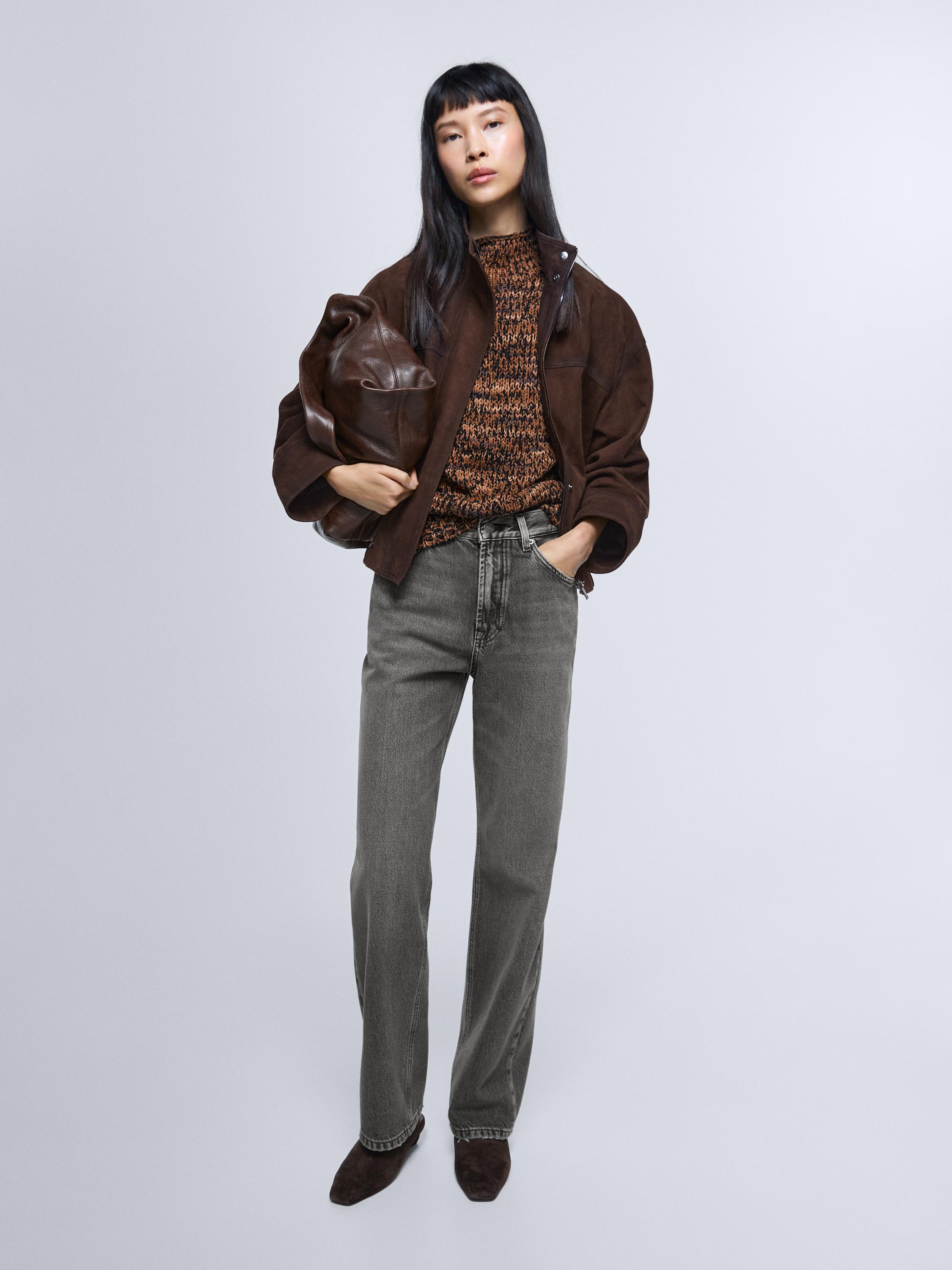 Gerrirainoko galtza bakeroak, straight fit