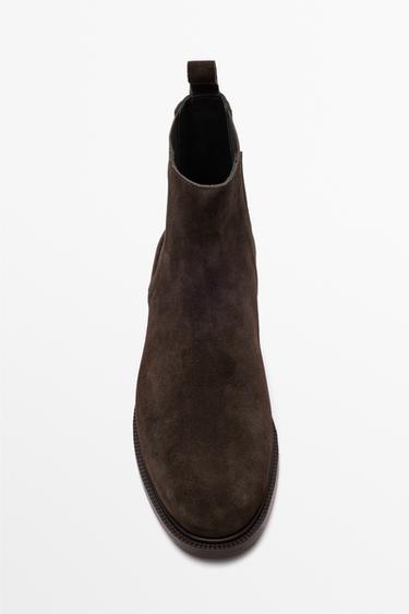 Leather Chelsea boots — BROWN 5