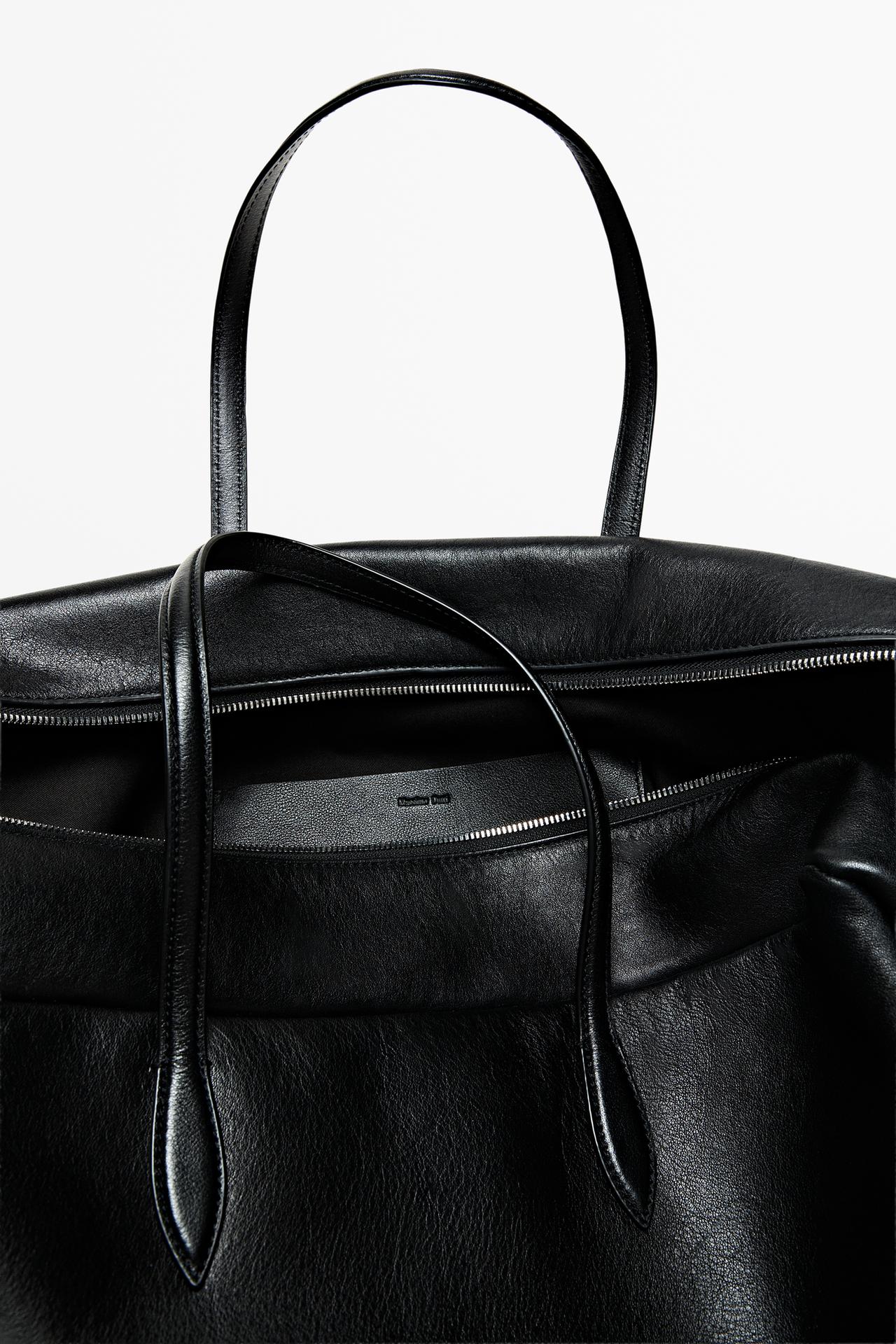 XL duffle bag in Nappa leather — BLACK