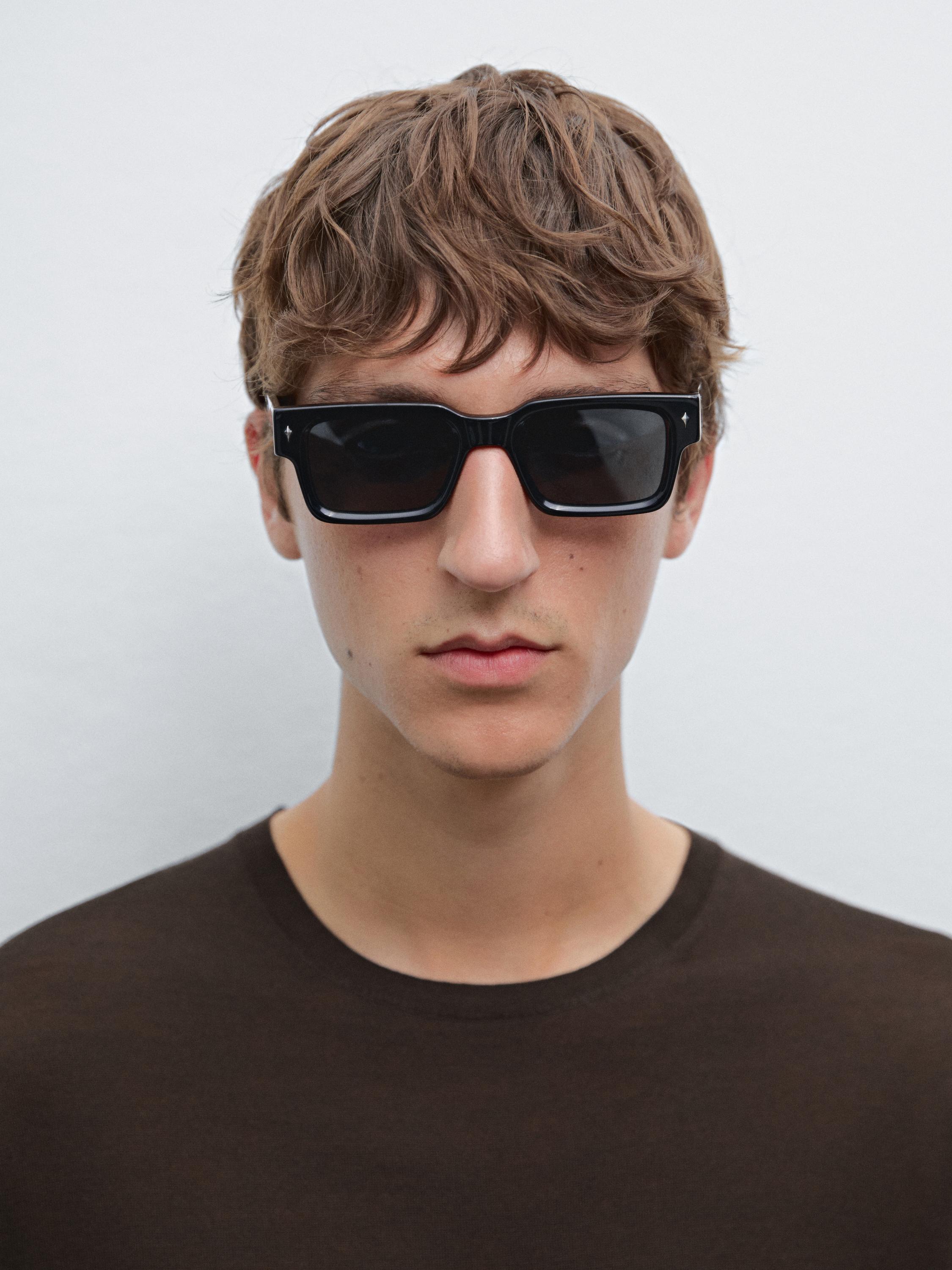 Short sleeve knit wool blend T-shirt