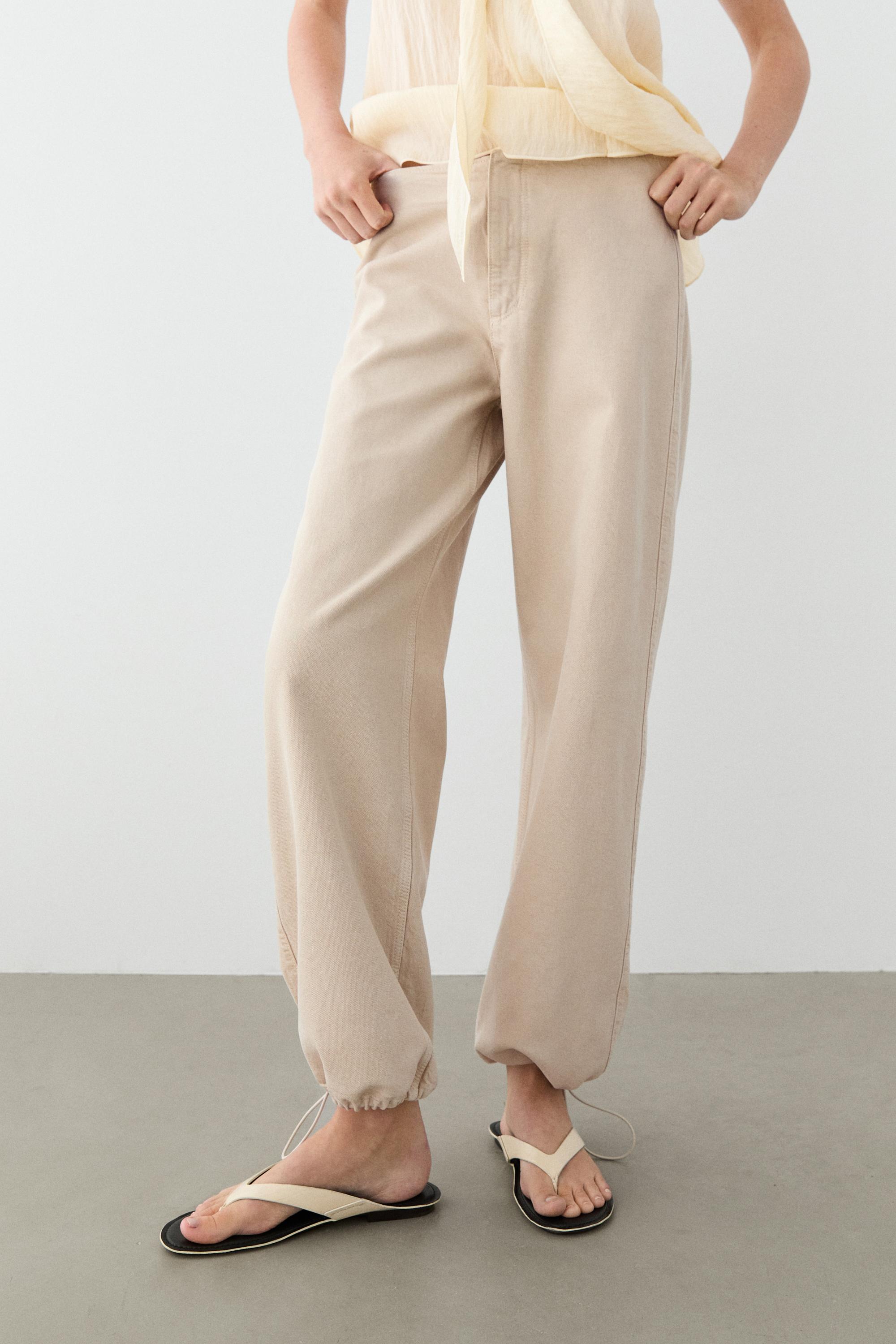 Pantalón parachute relaxed