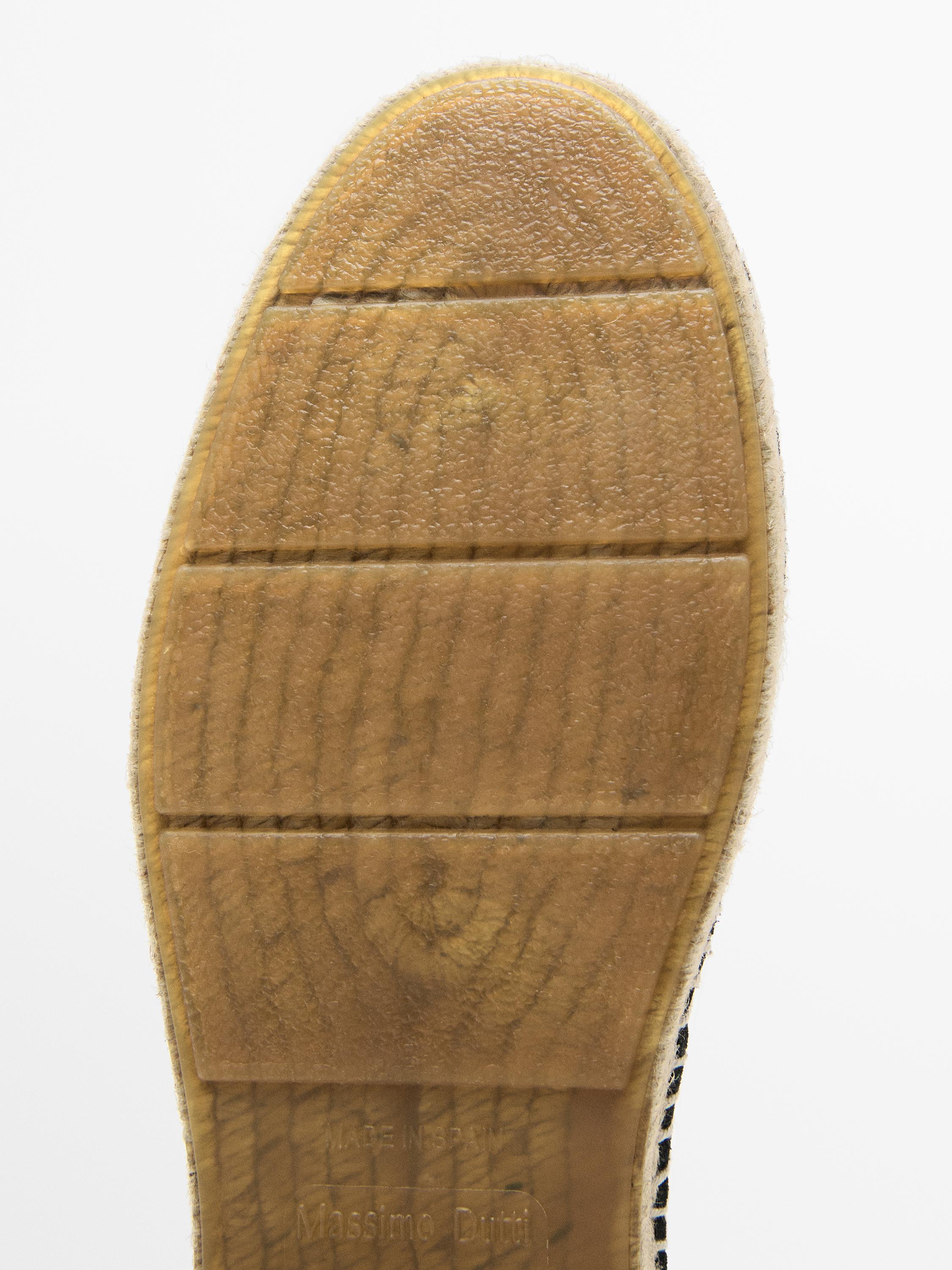 Moc toe espadrilles