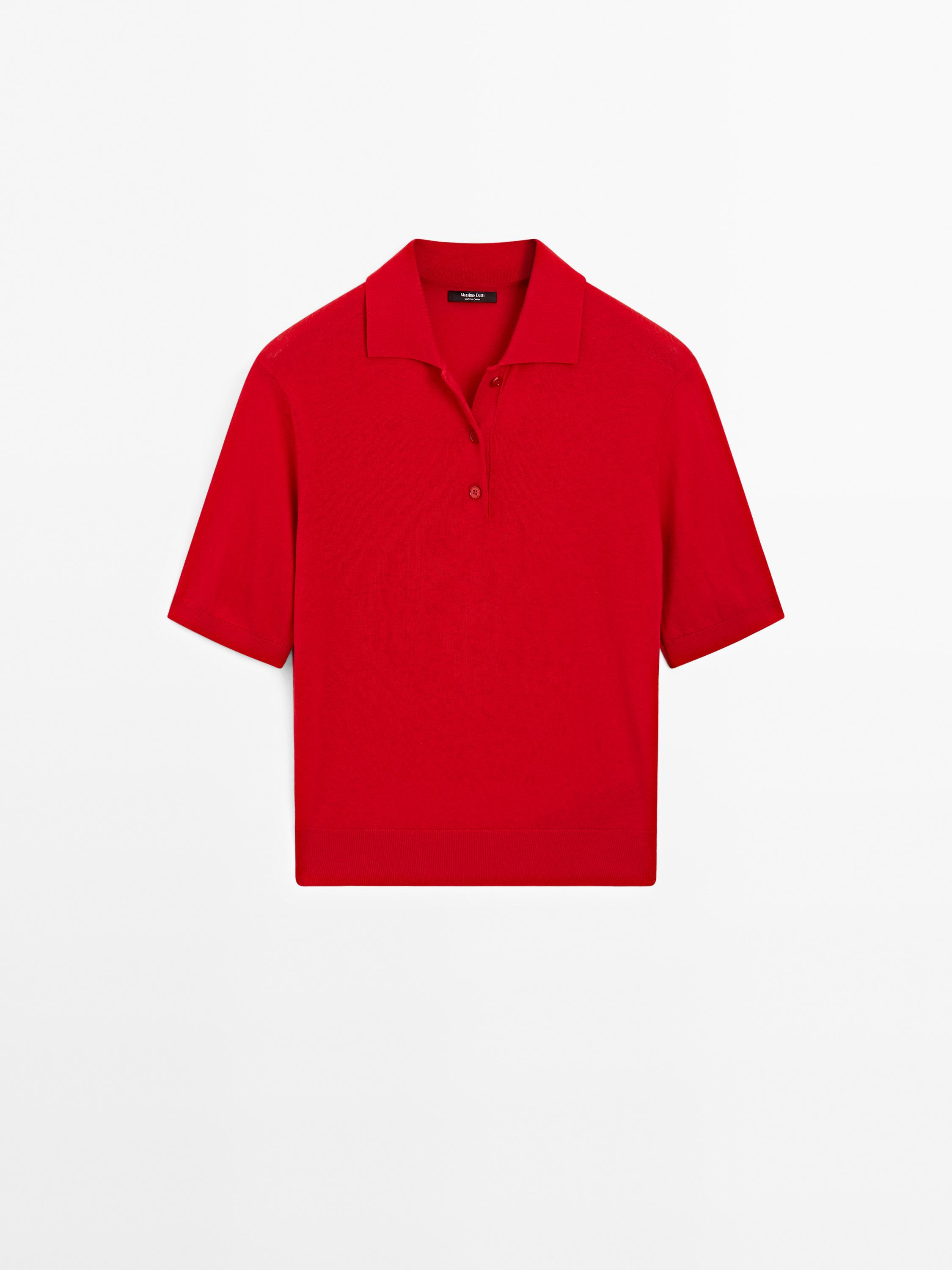 Short sleeve polo shirt
