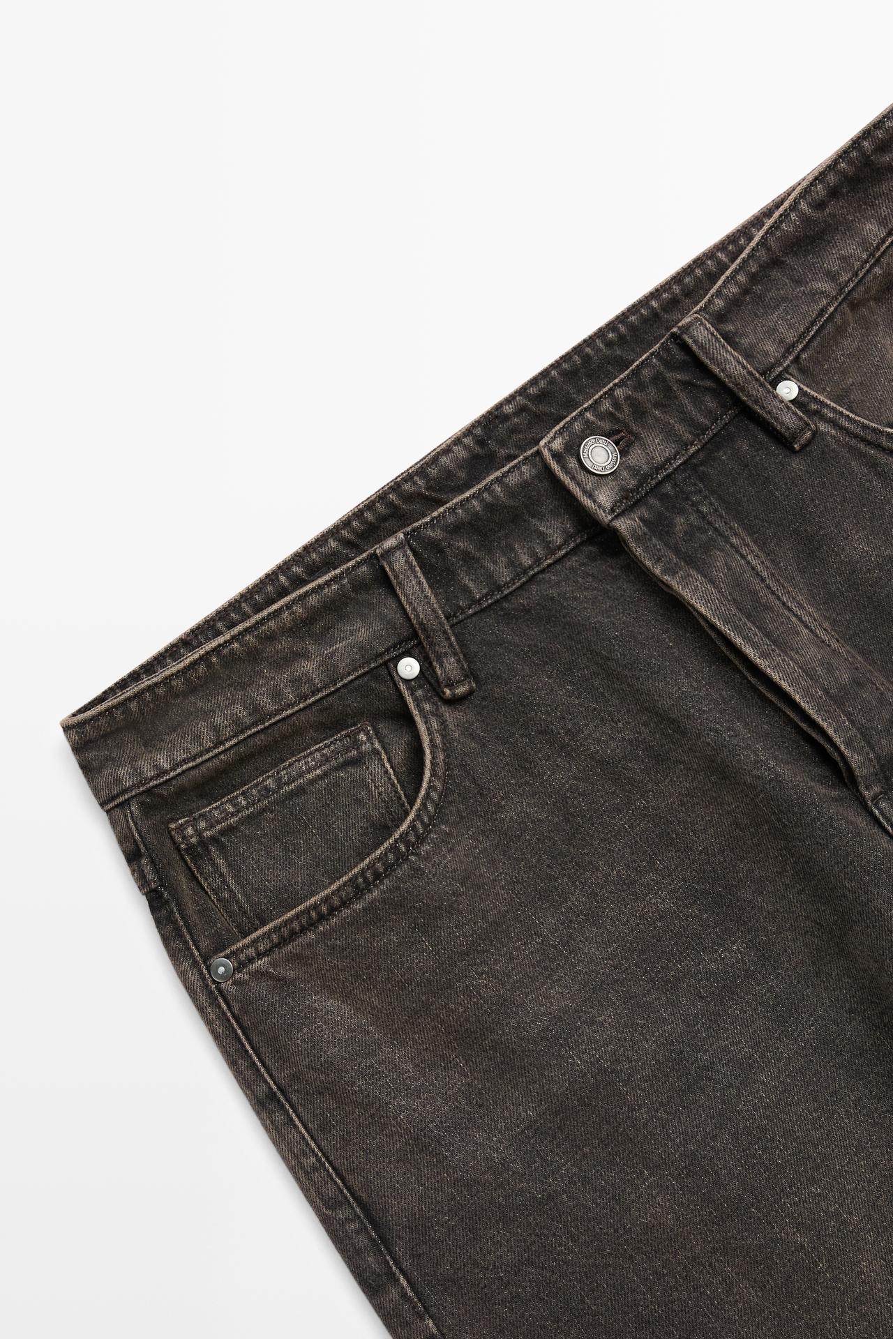 Wide-leg jeans — DARK GREY
