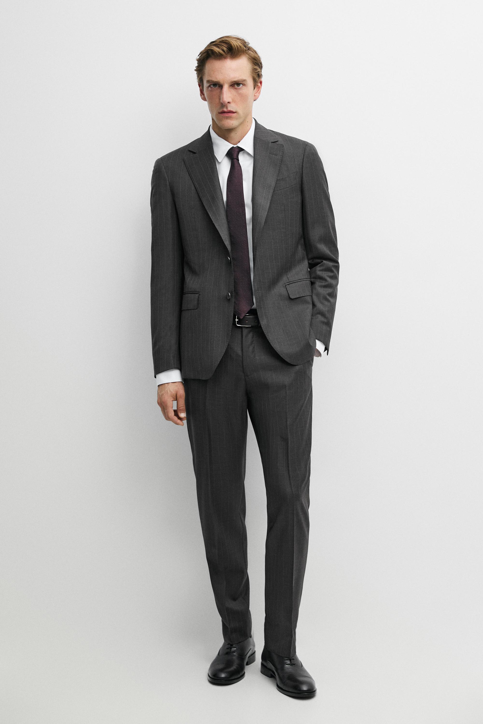 Slim fit 100% cotton Oxford shirt — WHITE