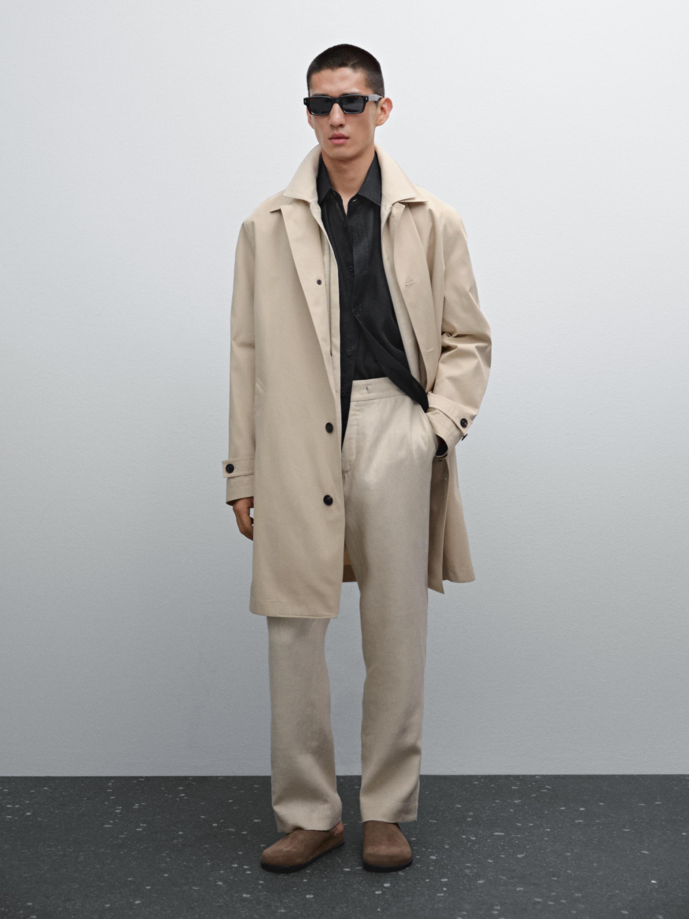 Leichte Hose aus 100 % Leinen