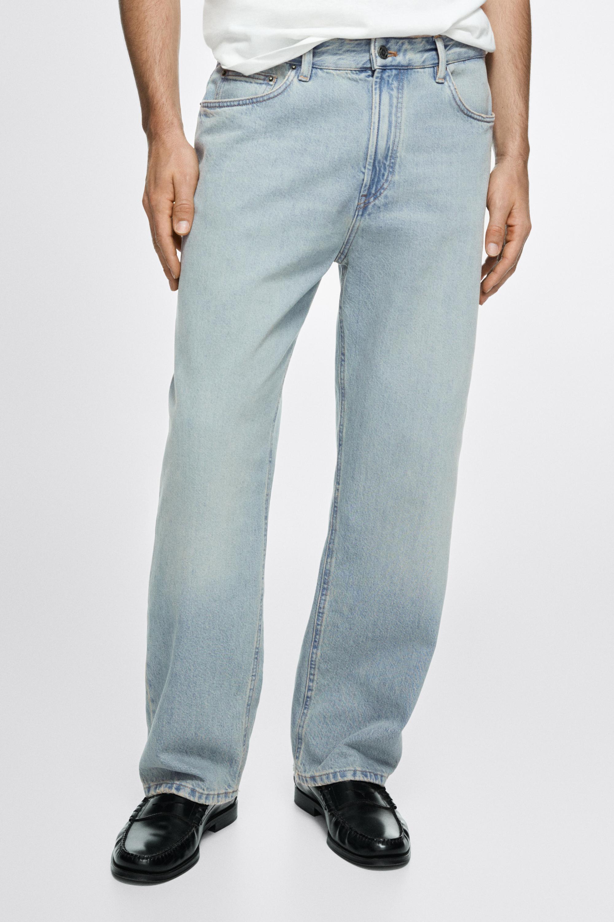 Wide-leg jeans — Light Blue