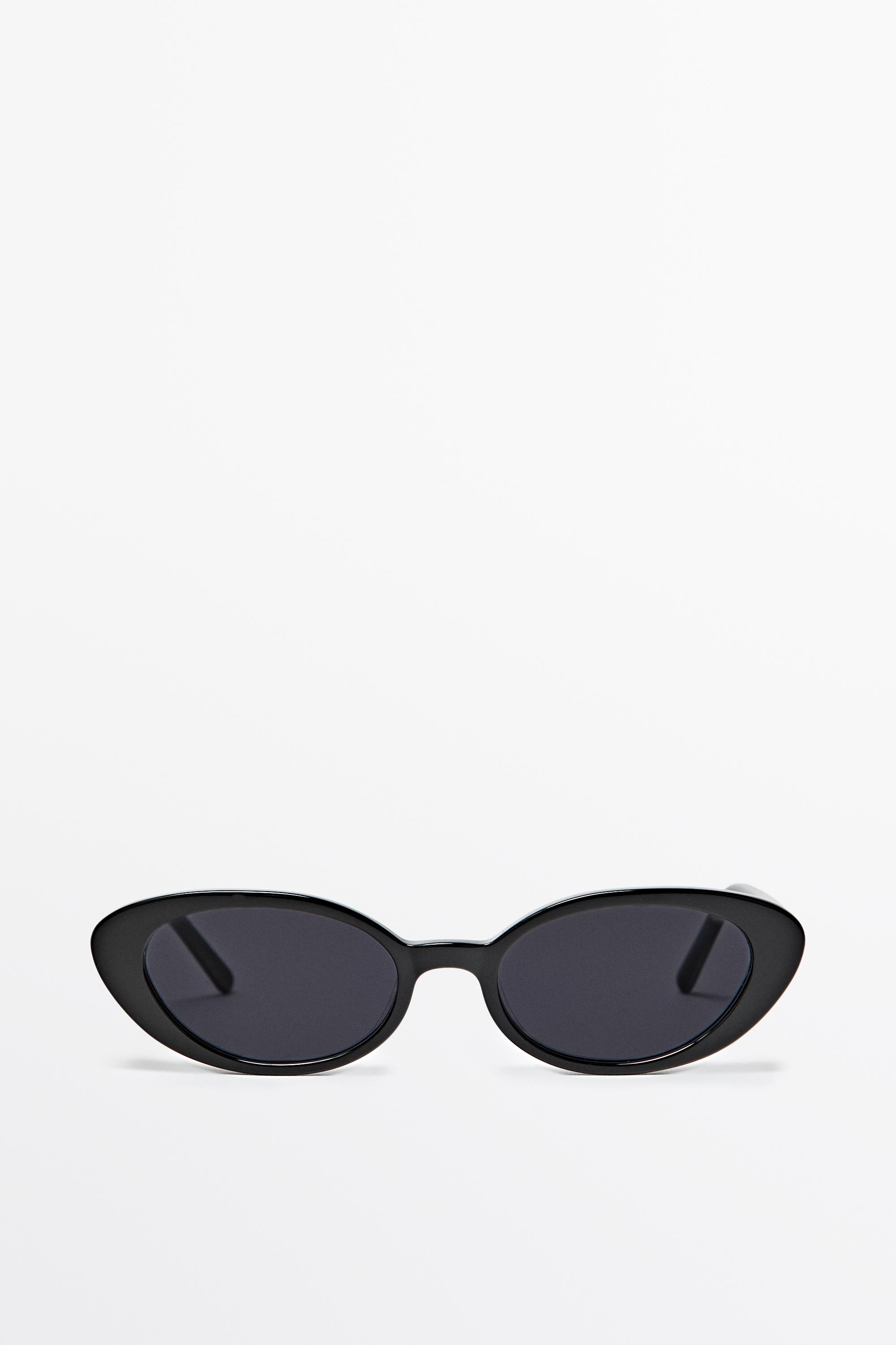 Narrow sunglasses — BLACK