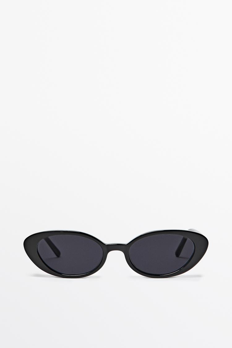 Narrow sunglasses — BLACK