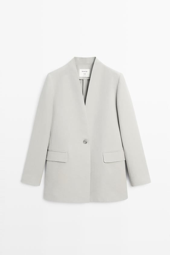 Düğme detaylı blazer ceket - STUDIO