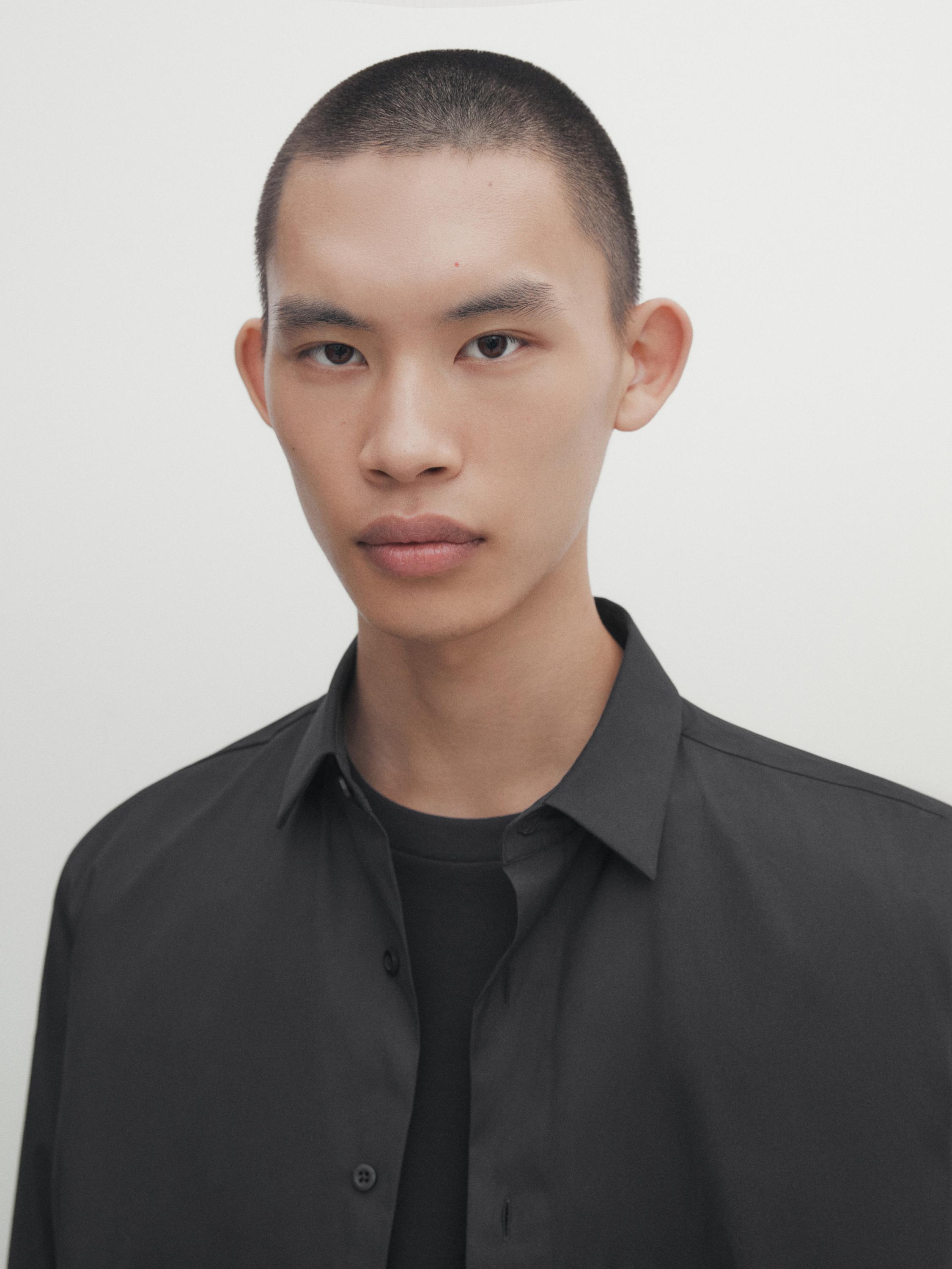 Slim fit stretchy shirt - Studio