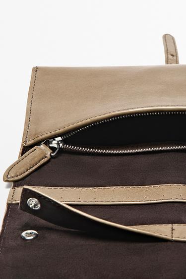 Nappa leather jewelry case — MOLE BROWN 3