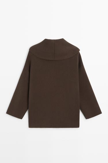 Cotton blend total look jacket — BROWN 3