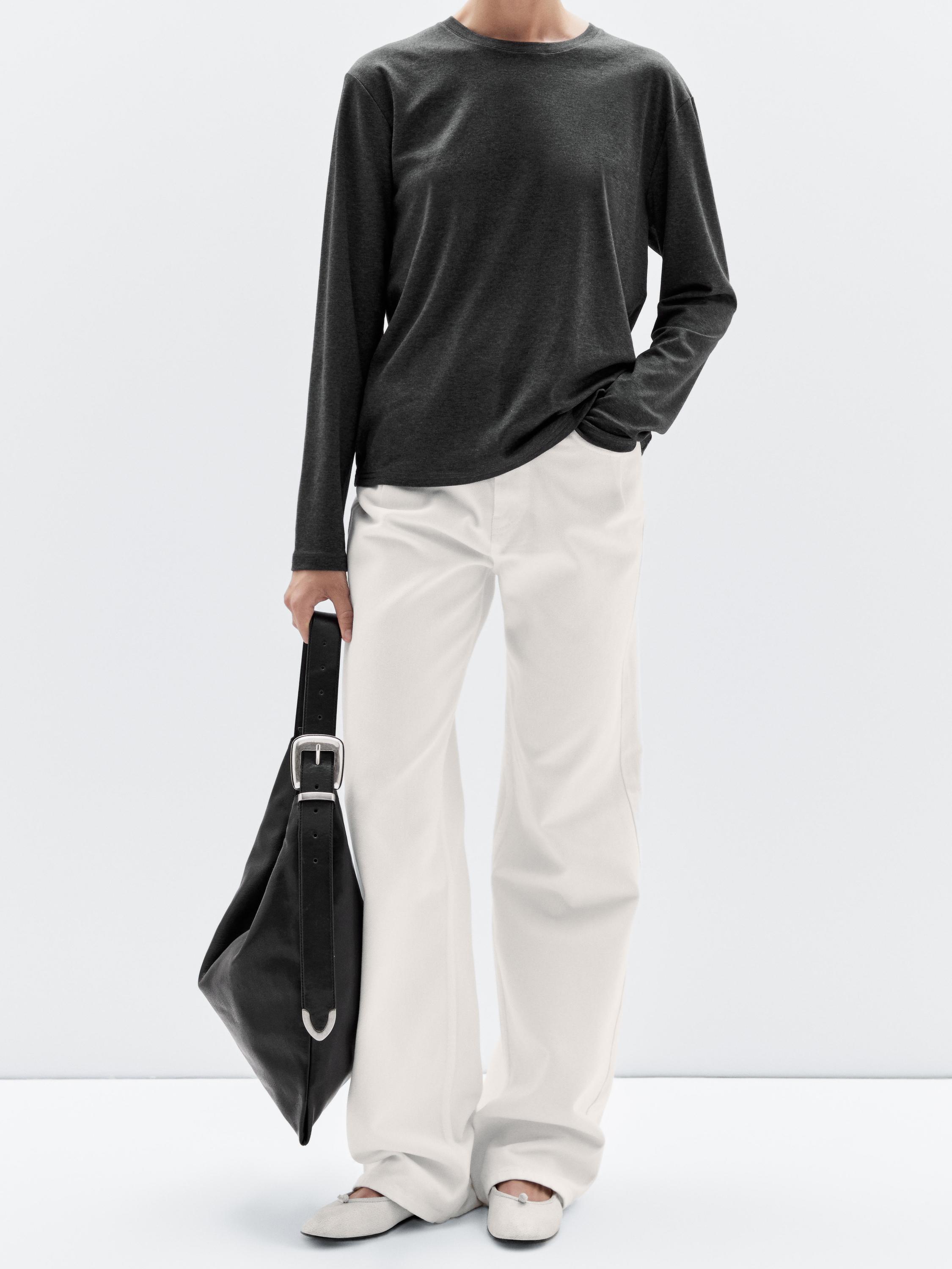 Sac maxi en cuir nappa