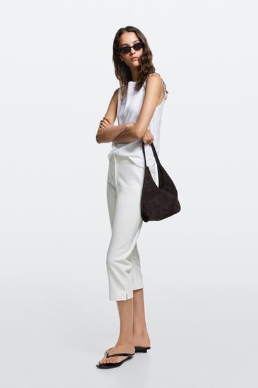 Denim capris — Off white 1