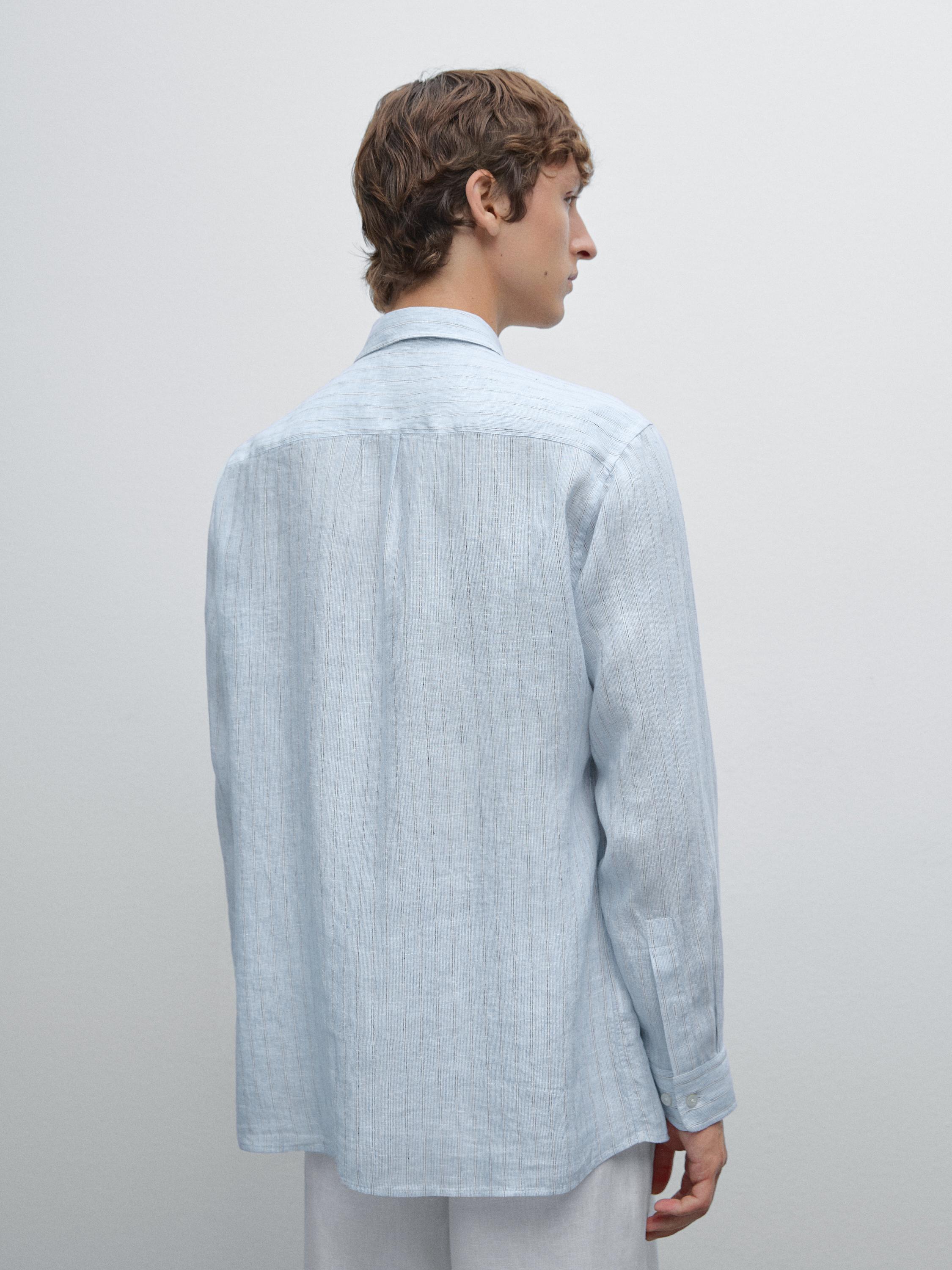 Camisa rayas regular fit