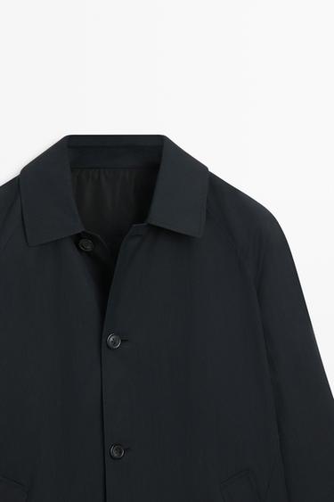 Long reversible technical parka — DARK NAVY 4