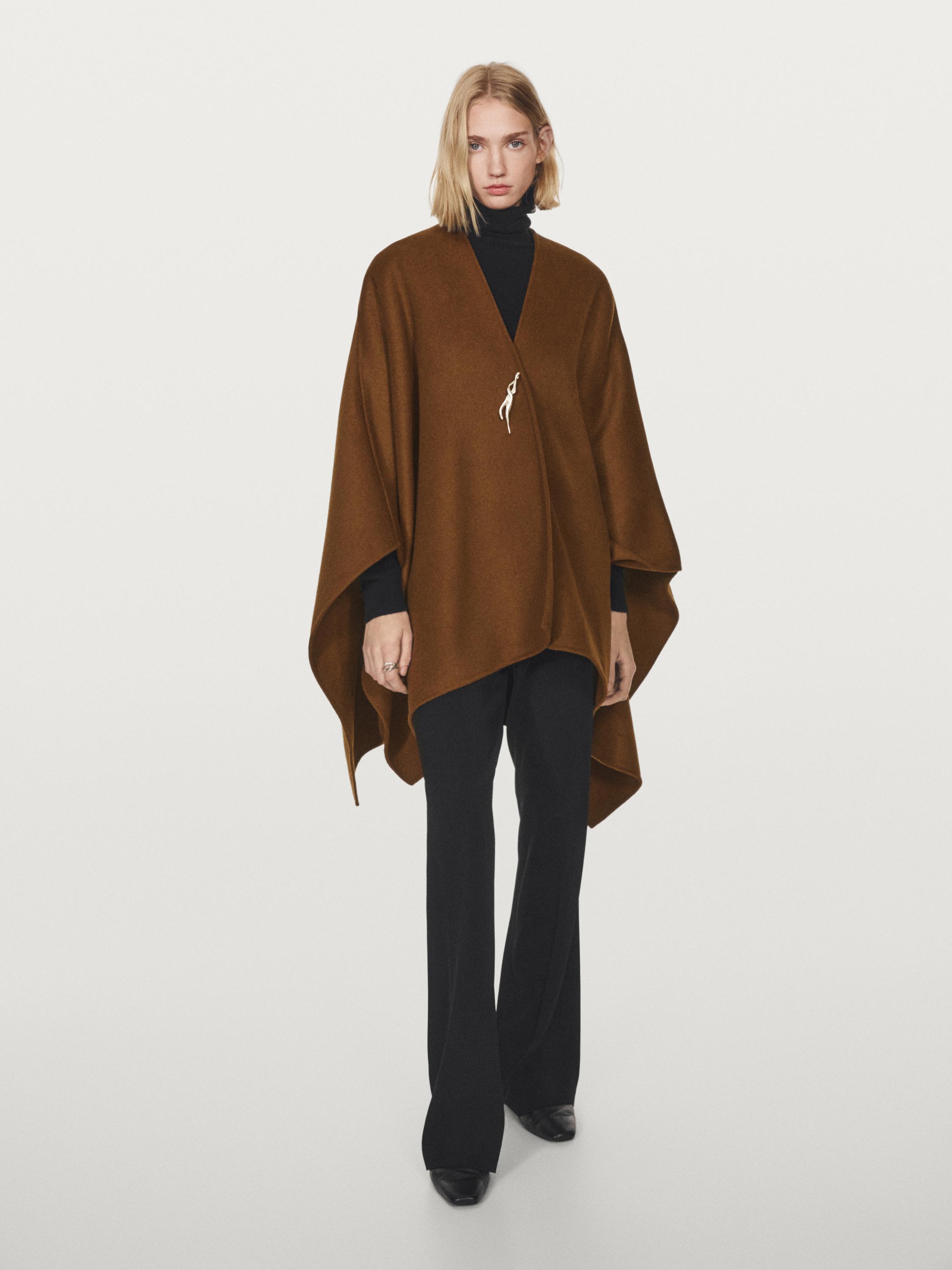 Wool blend Cape