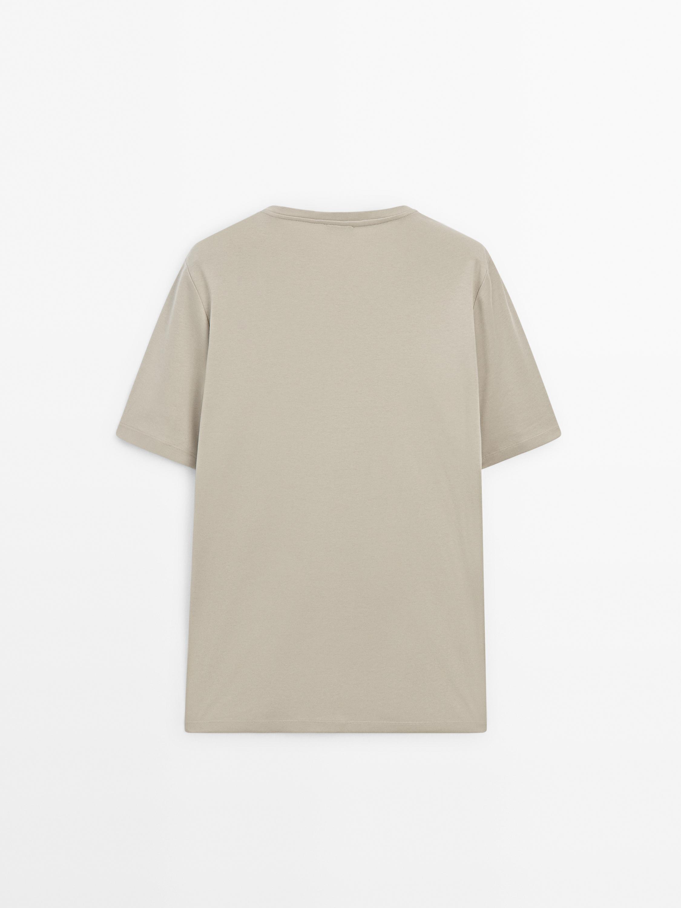 100% mercerised cotton T-shirt