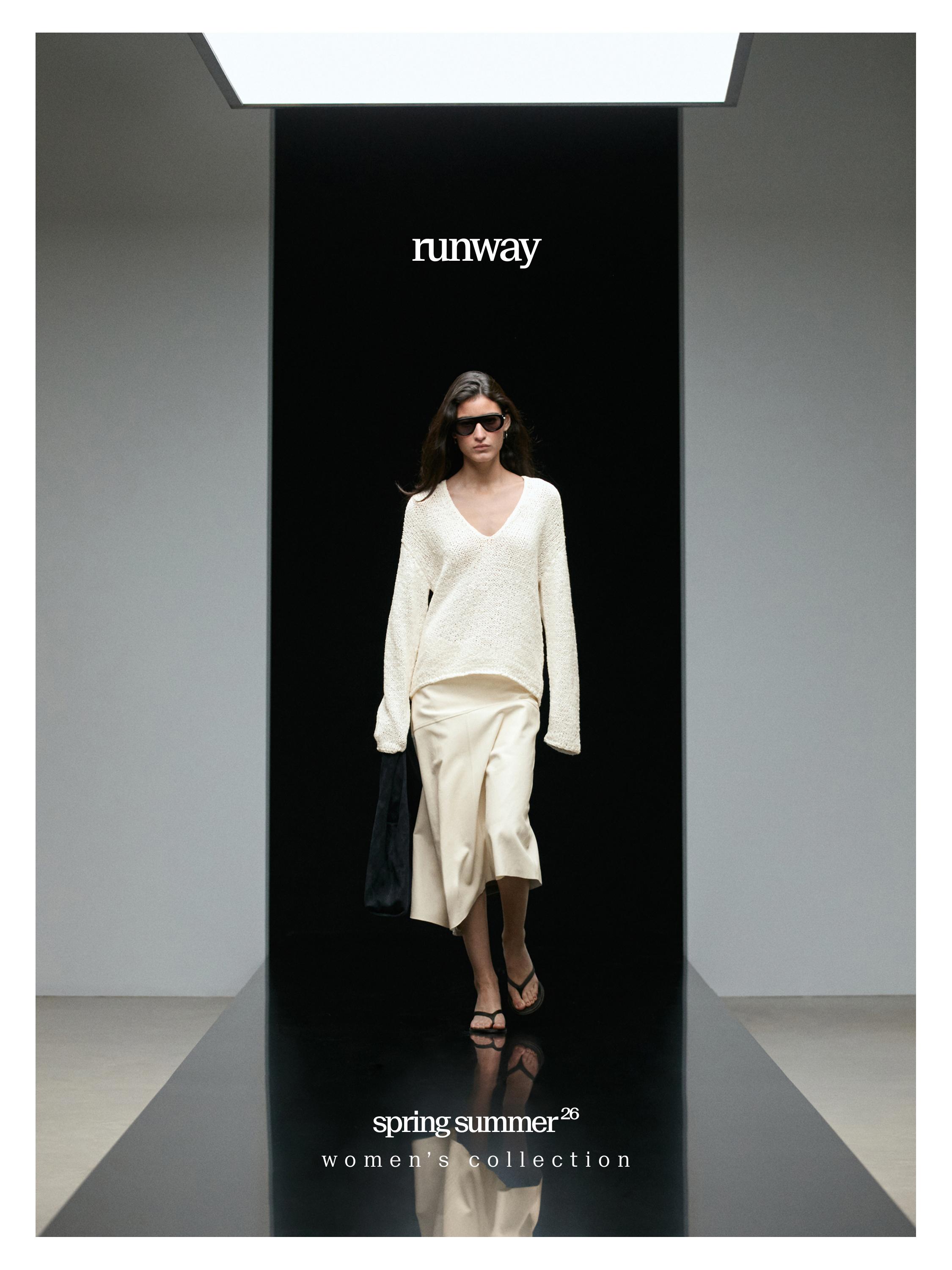 V-neck cutwork sweater