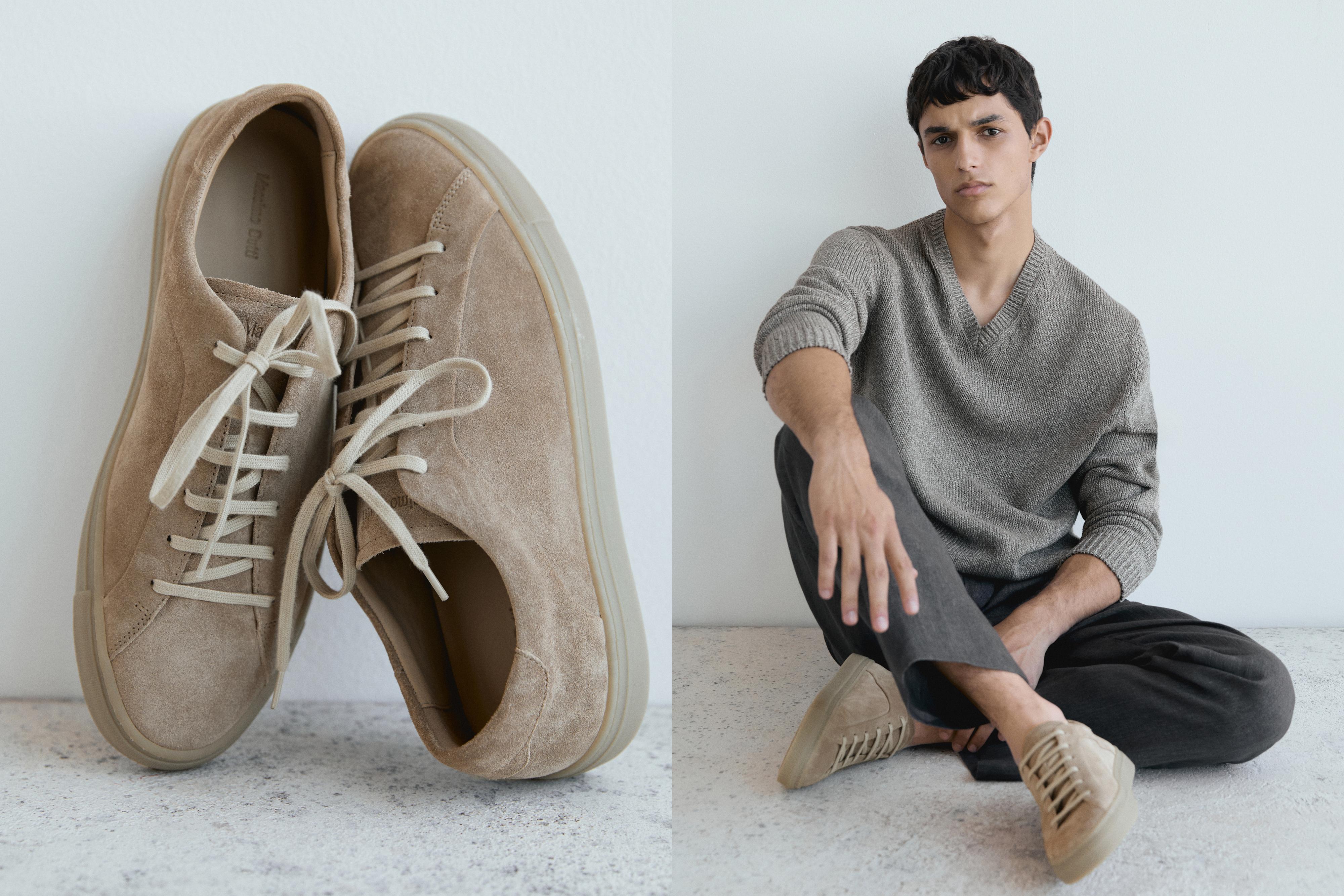 Sneakers en cuir