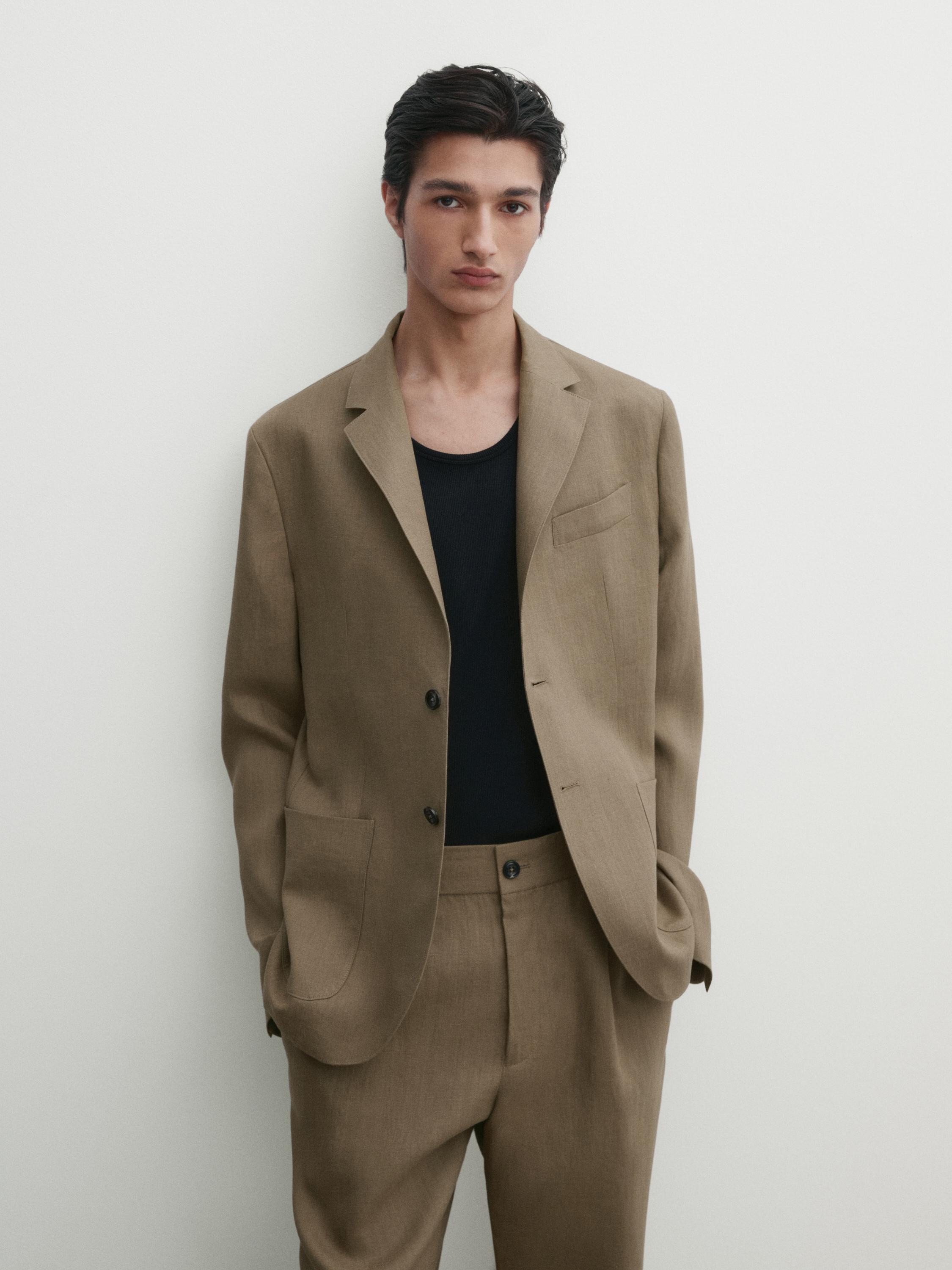 Blazer 100 % lin ensemble