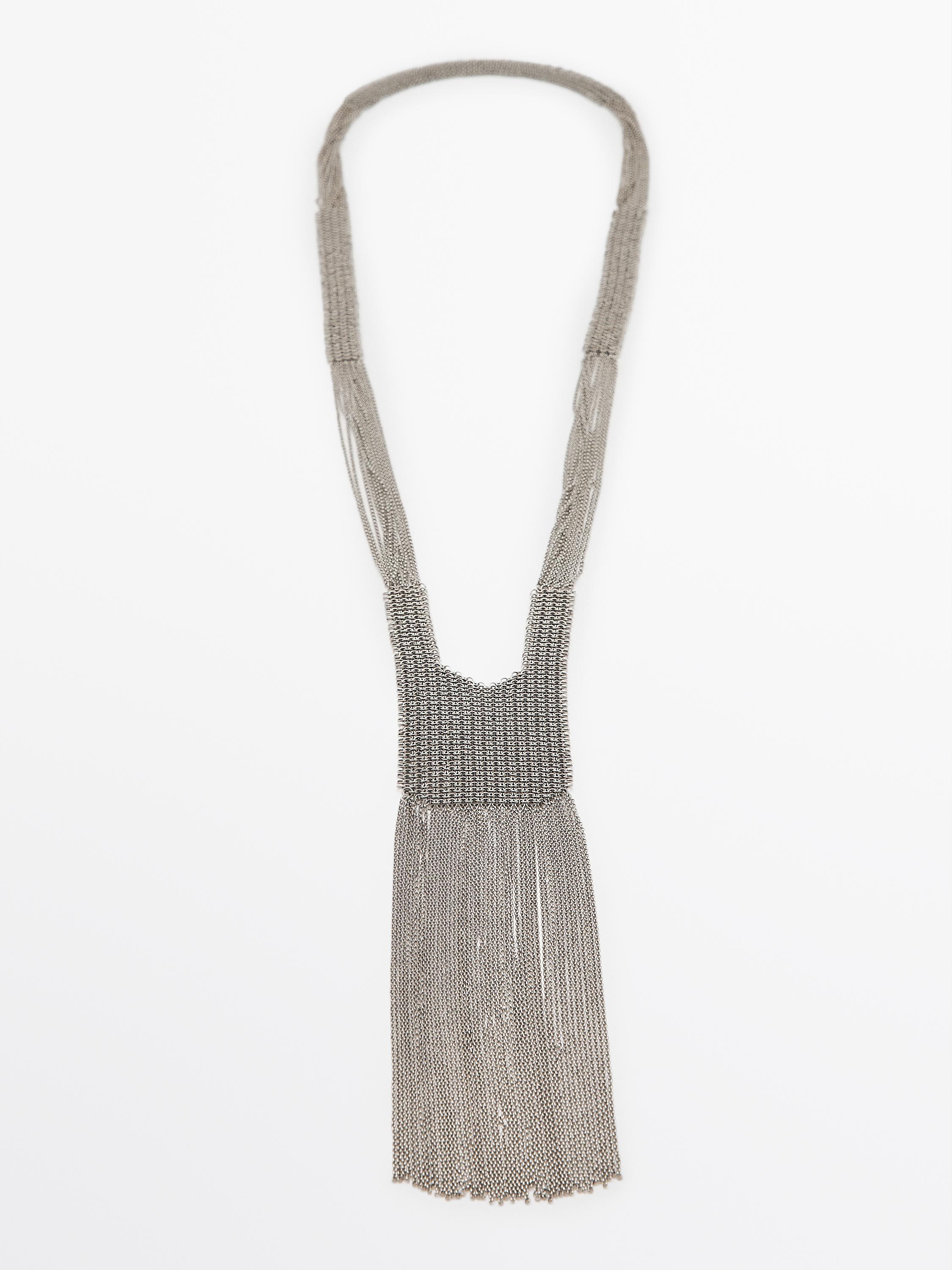 Mesh rechthoekige ketting - Limited Edition