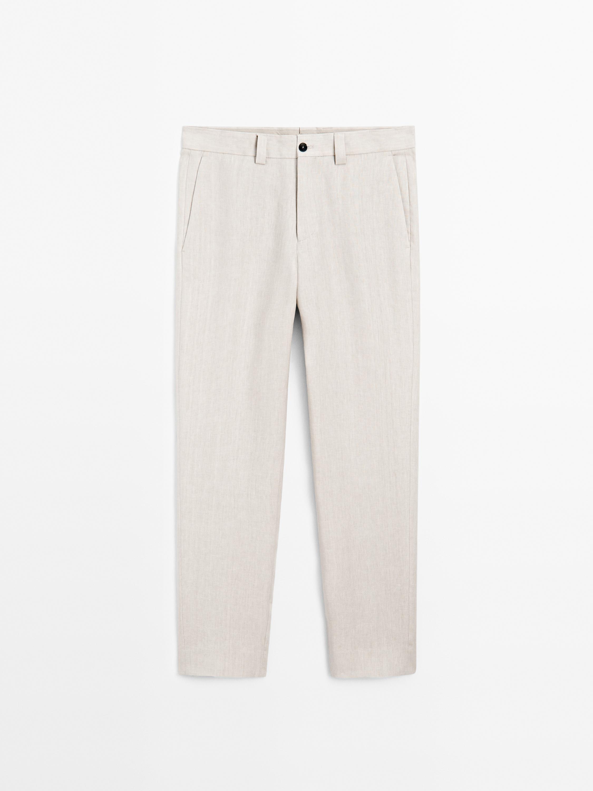 Pantalón traxe 100 % liño - Limited Edition
