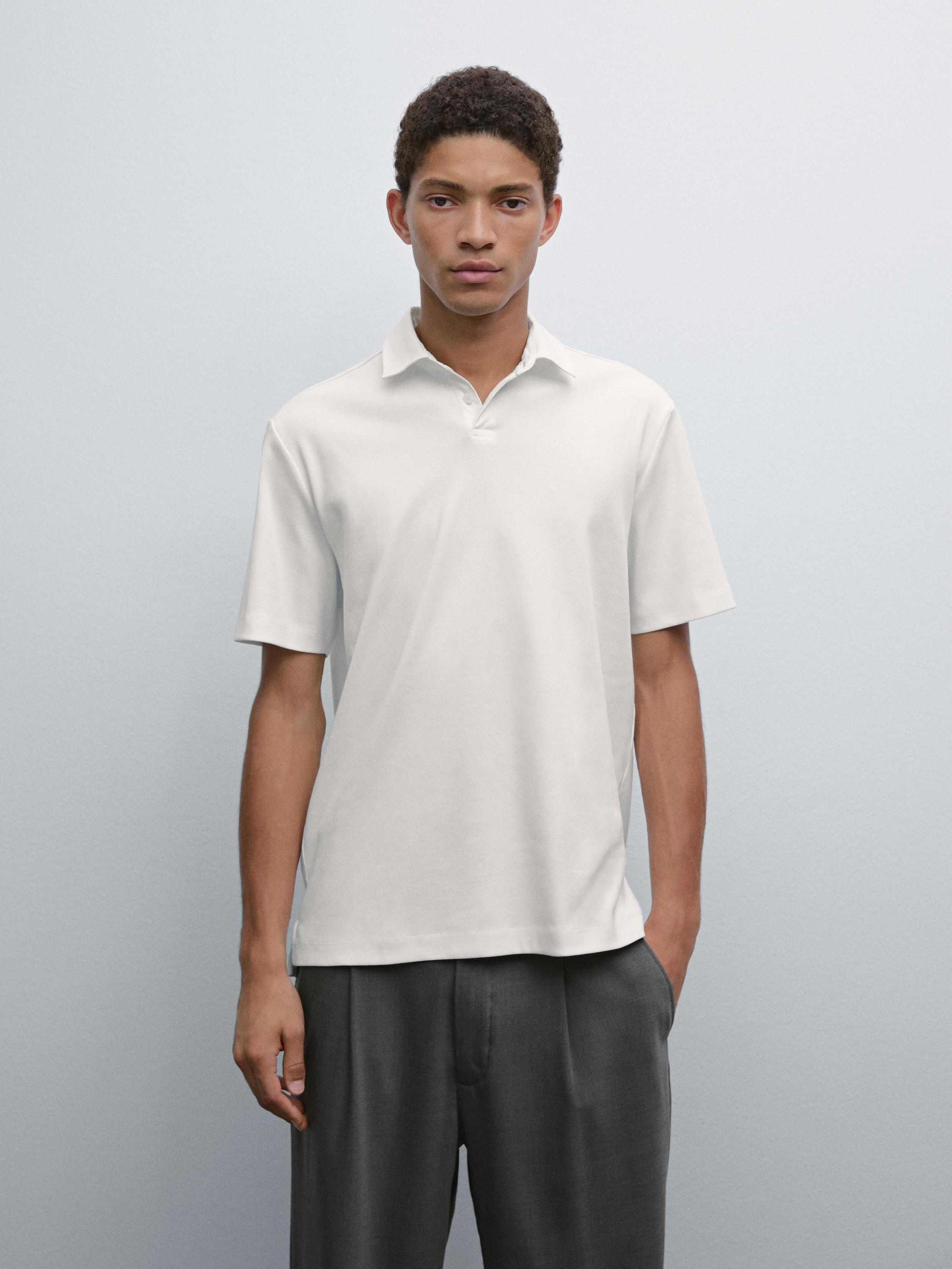 Short sleeve shirt collar polo shirt