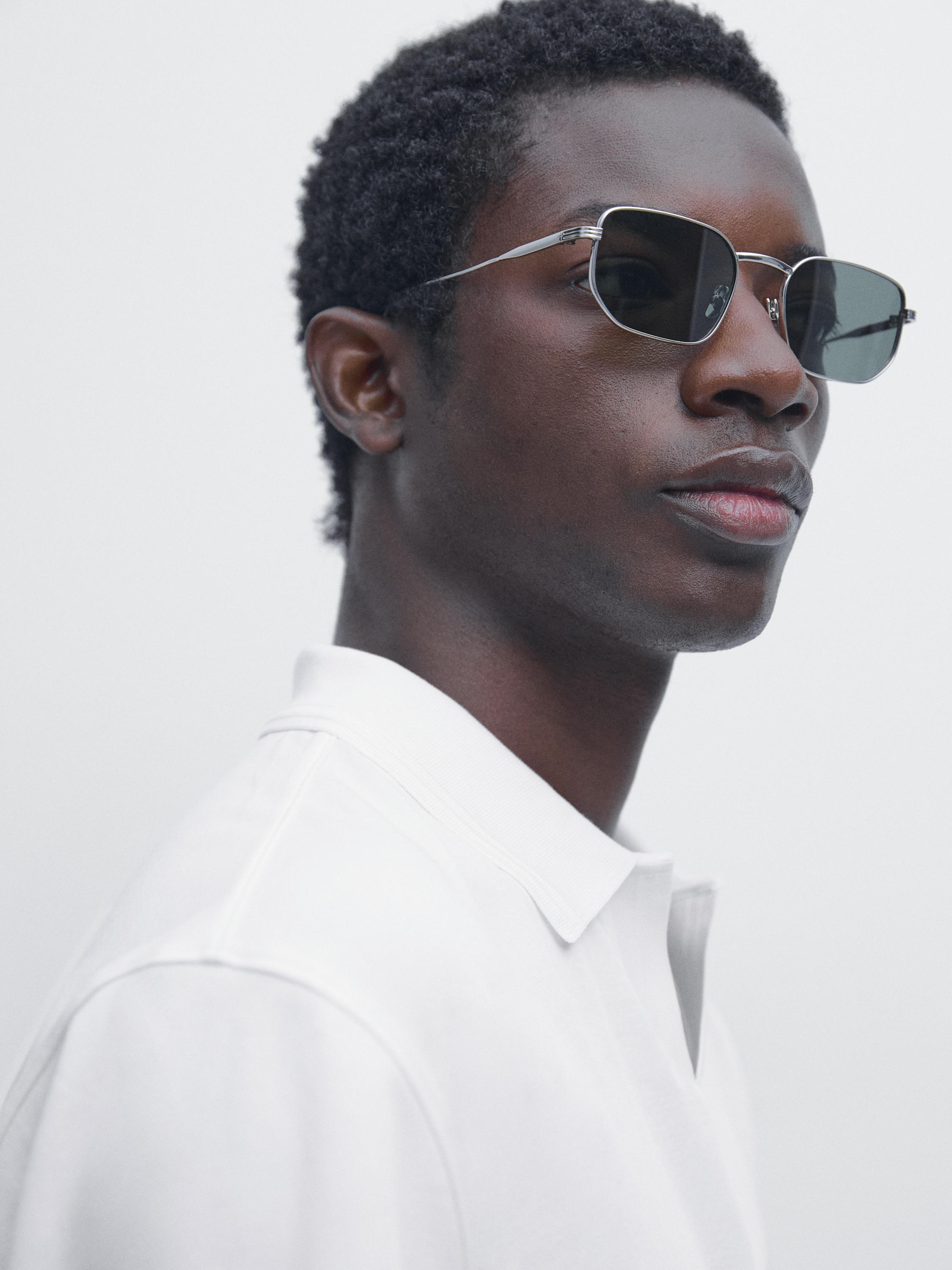 100% cotton short sleeve polo shirt — CREAM