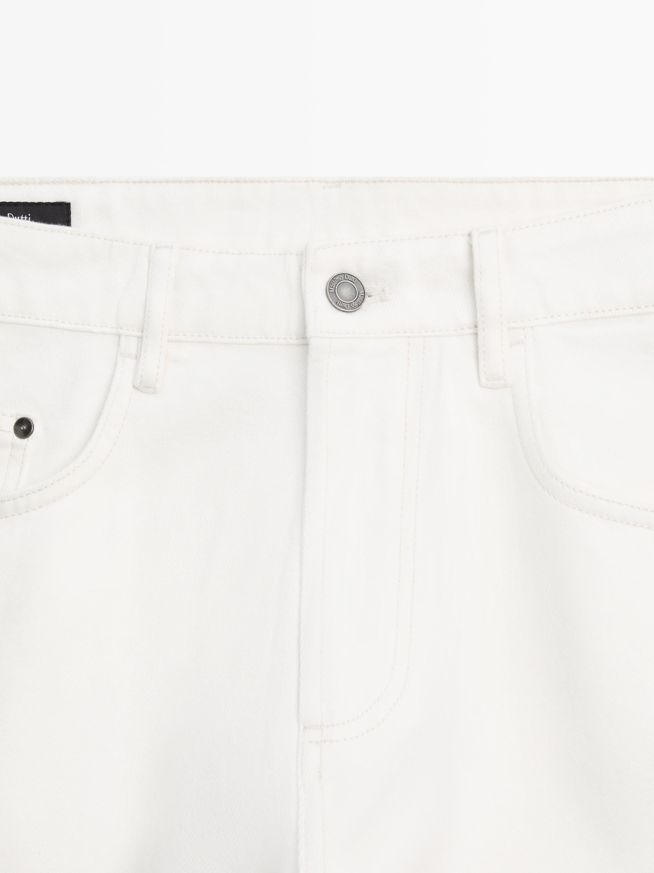 Relaxed-fit jeans — WHITE