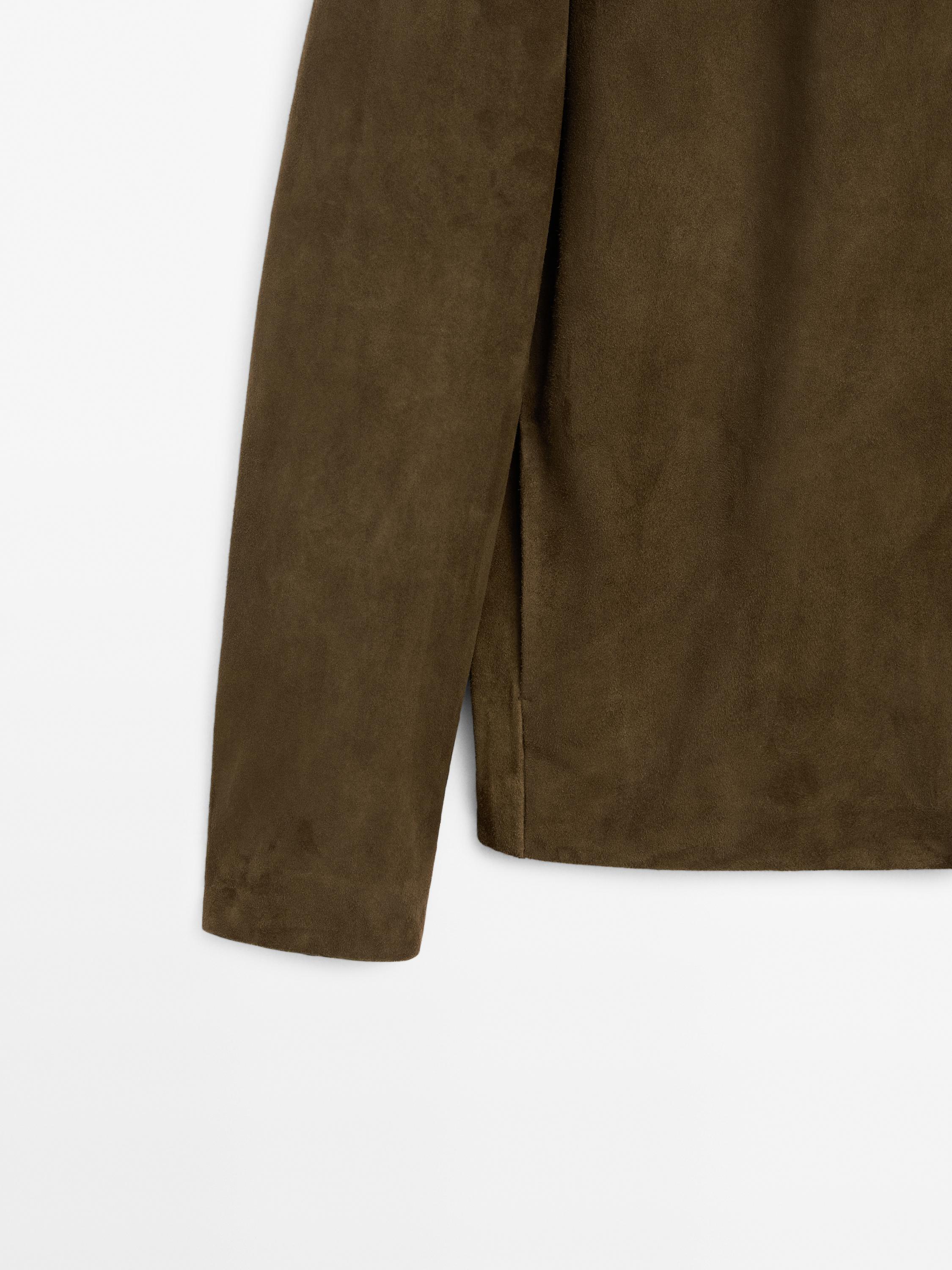 Lightweight short suede leather jacket - Limited Edition