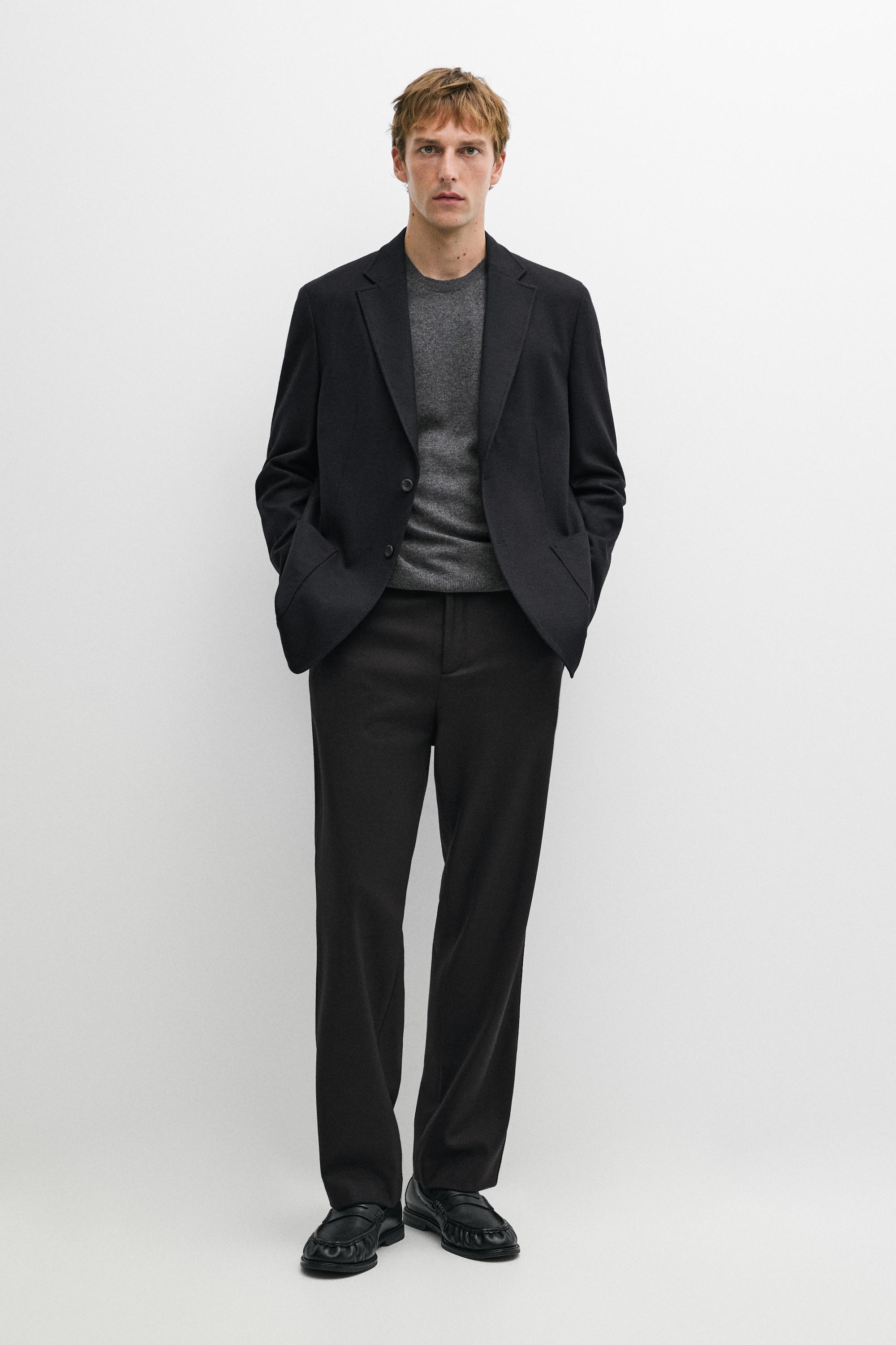 Pantalon 100&nbsp;% laine total look