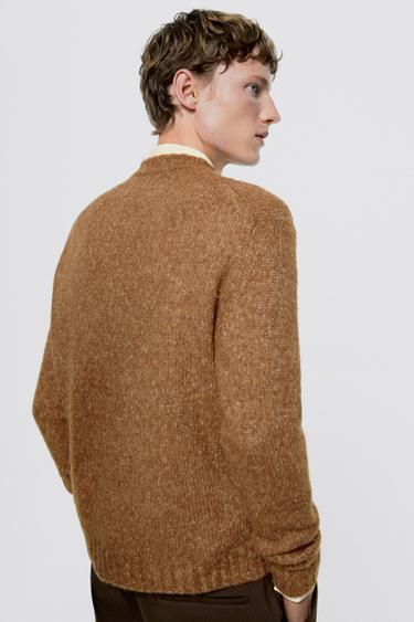 Flecked knit sweater - LIMITED EDITION — CAMEL 4