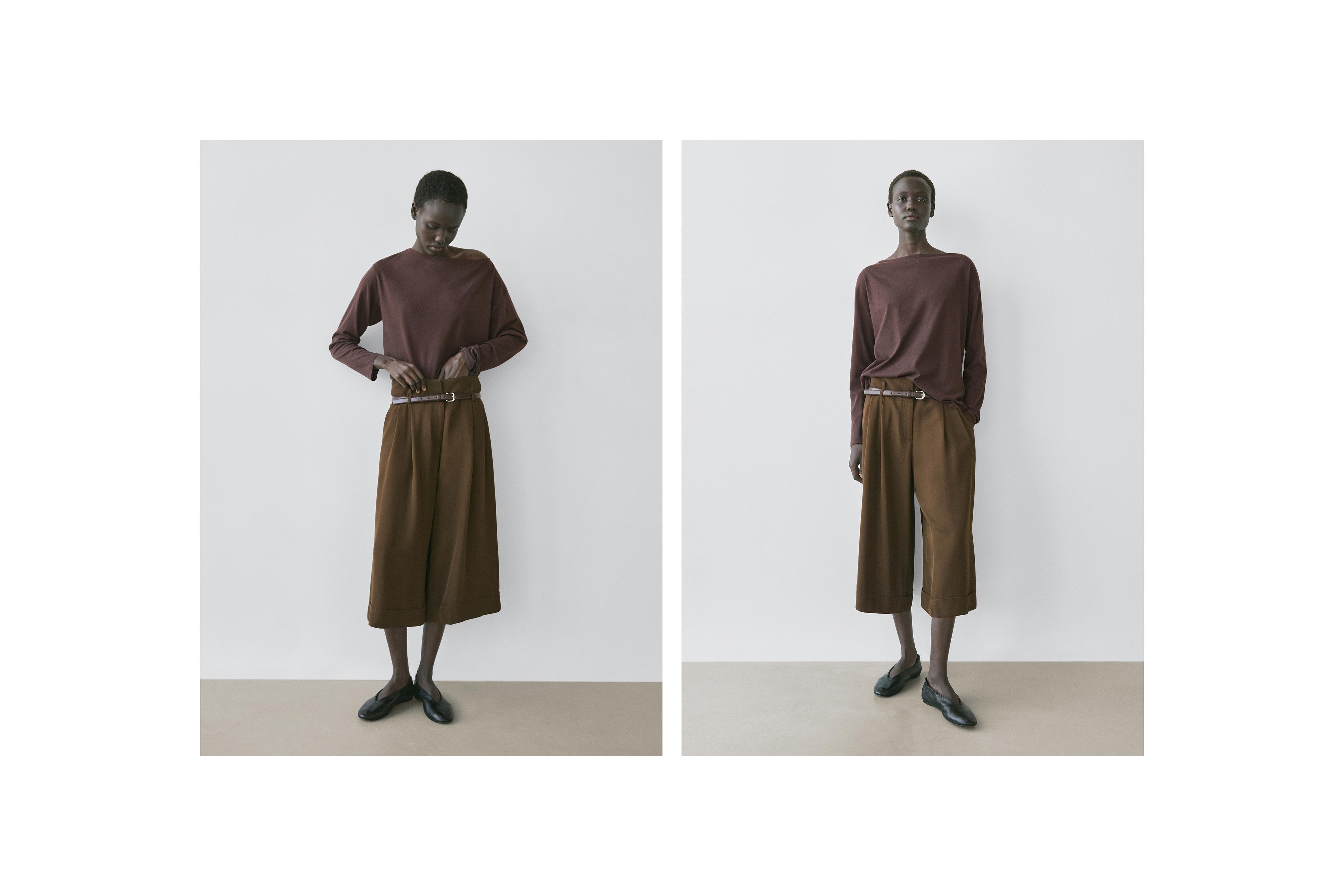 Long Bermuda shorts with turn-up hems — GREEN
