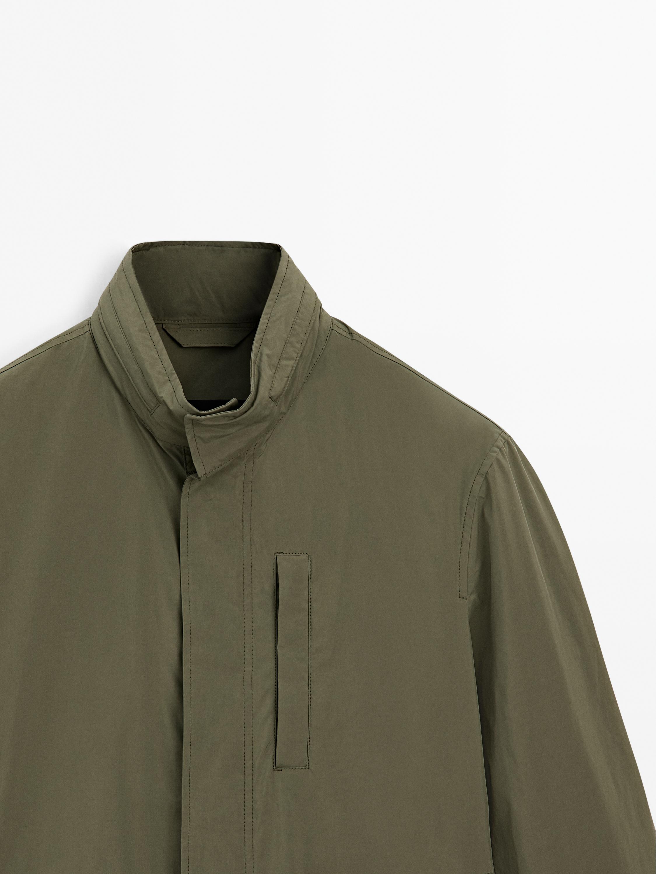Technical fabric jacket