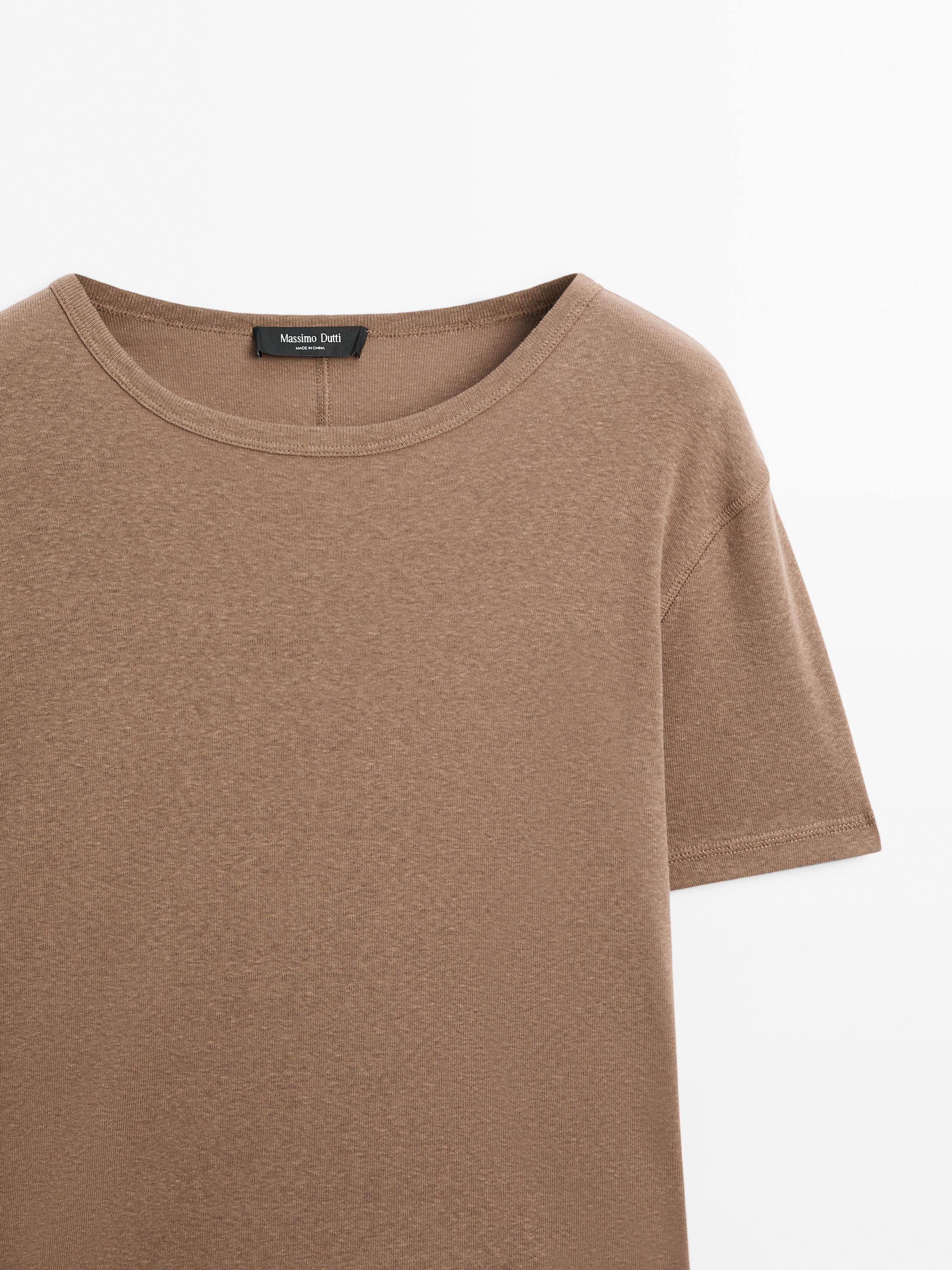 Faded 100% cotton T-shirt