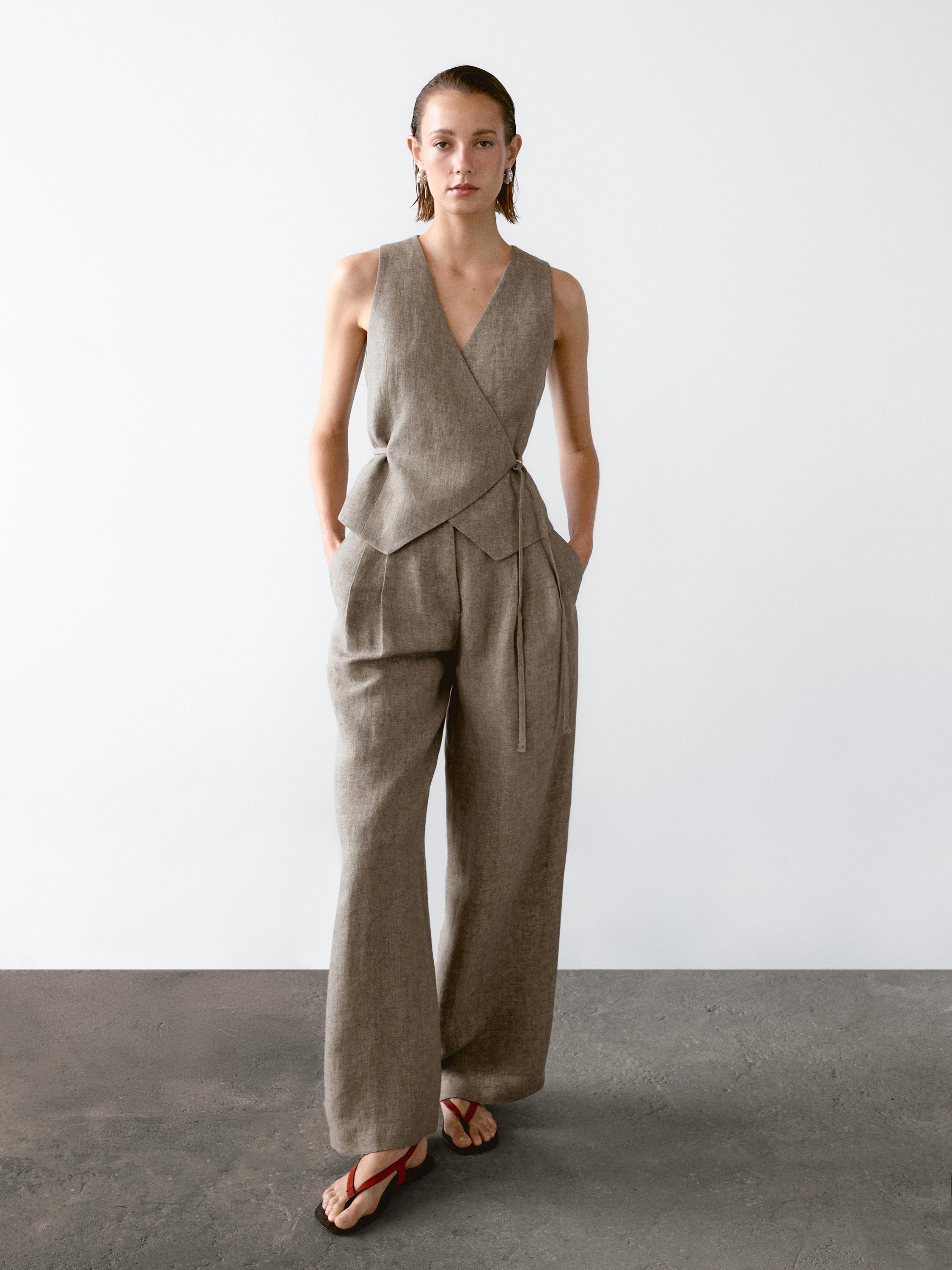 Jelek dopiopetë 100% lino