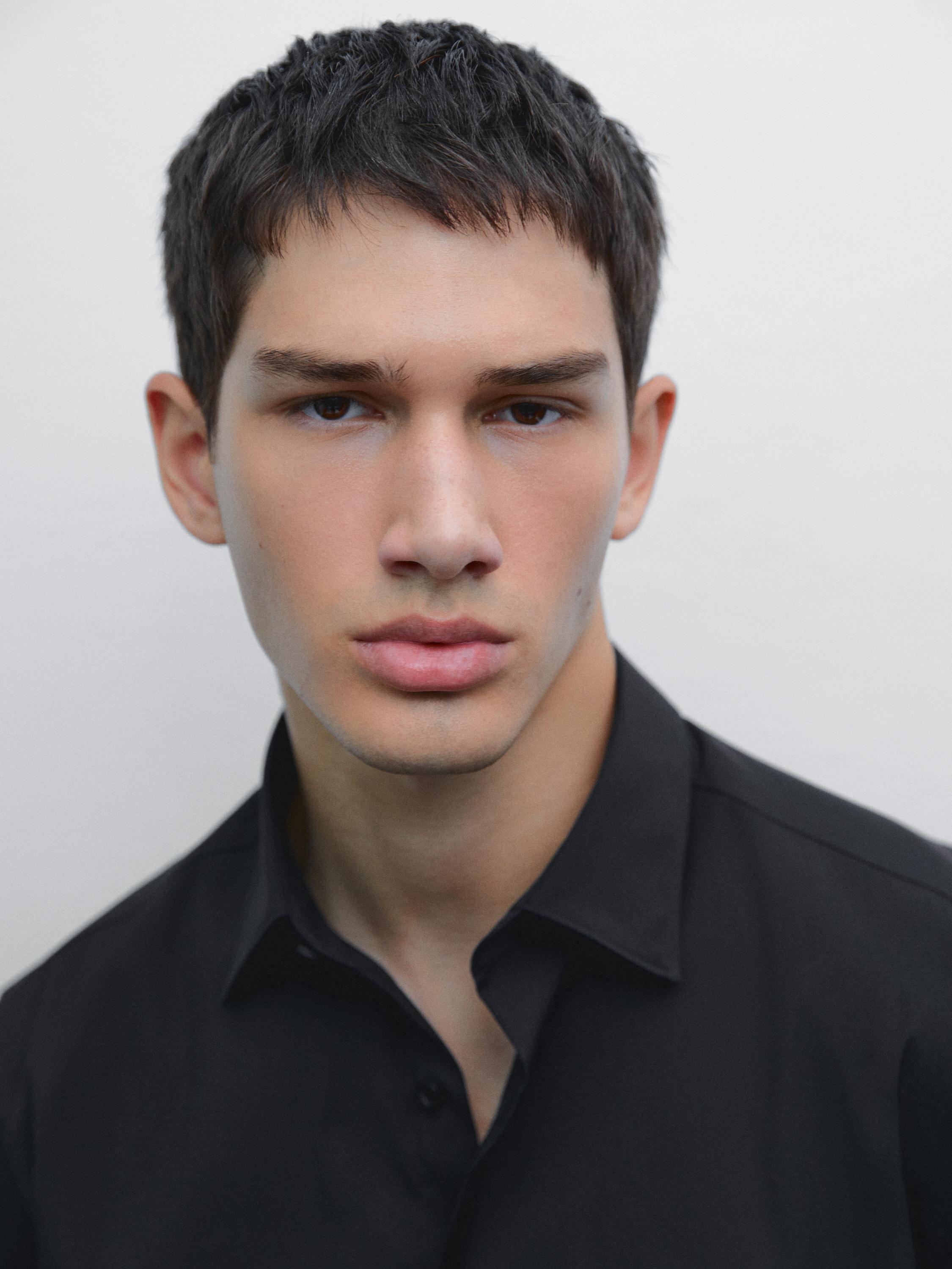 Slim fit stretch shirt