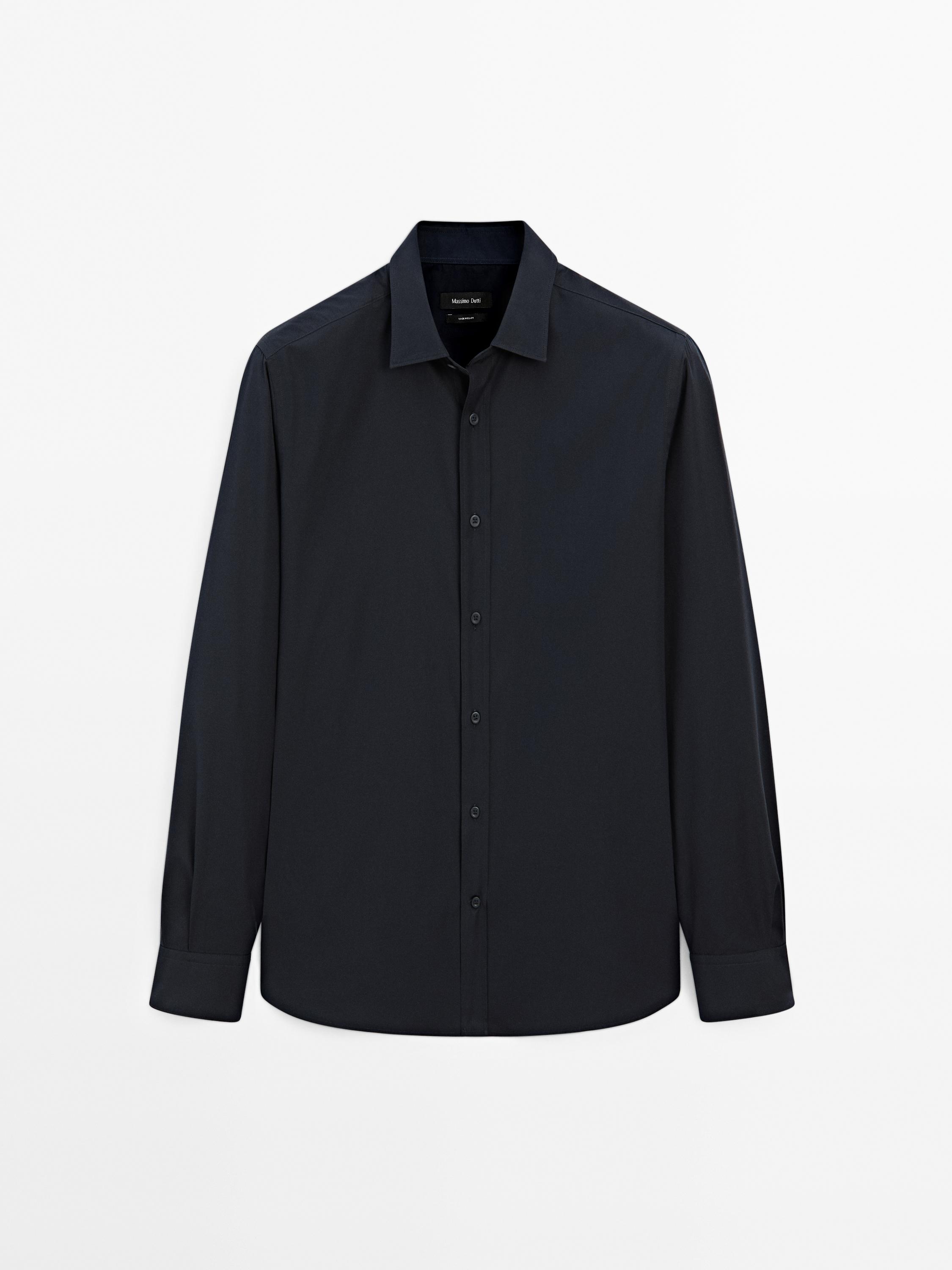 Camisa popelina 100 % algodón