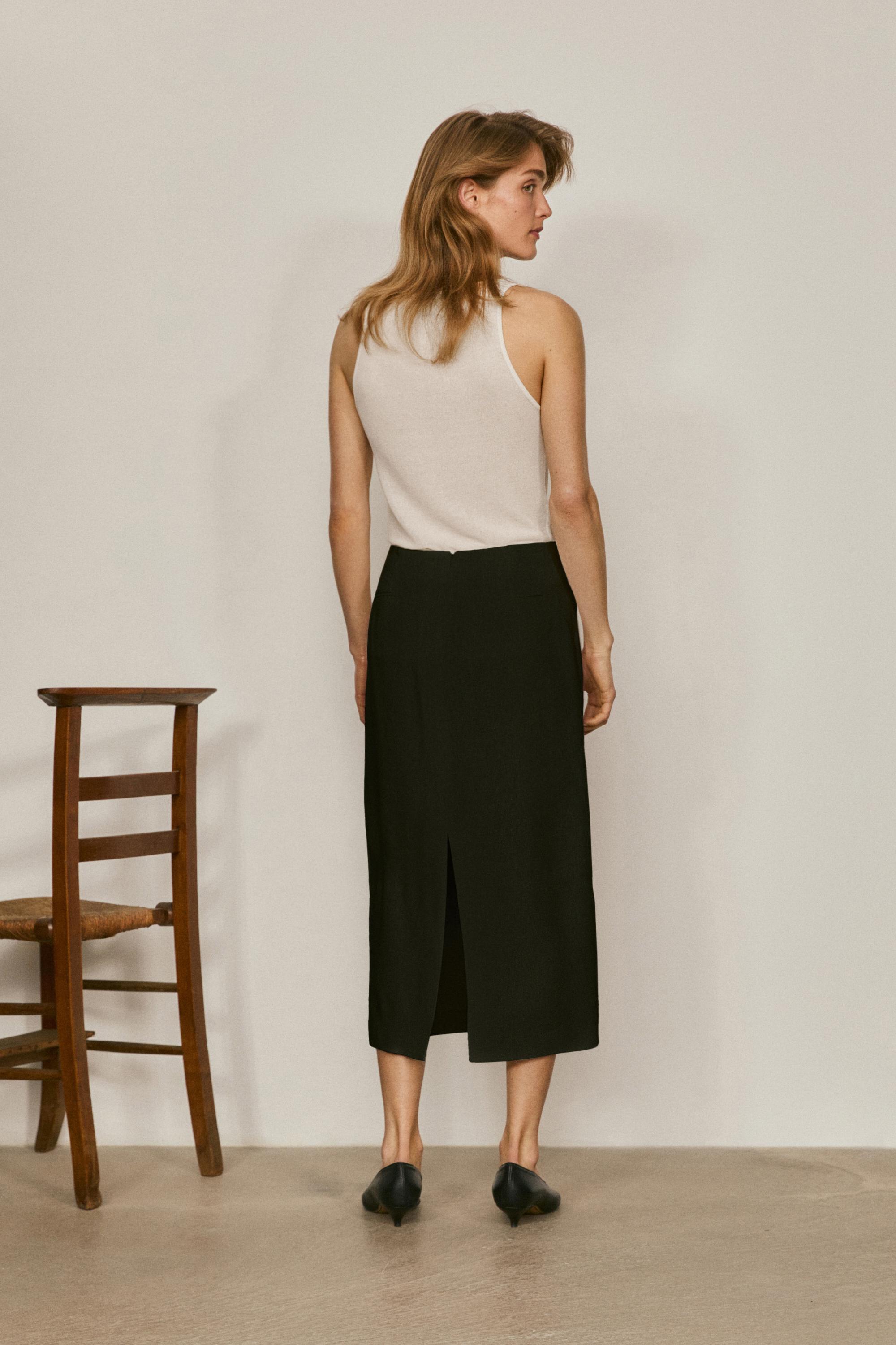 Jupe midi droite - LIMITED EDITION