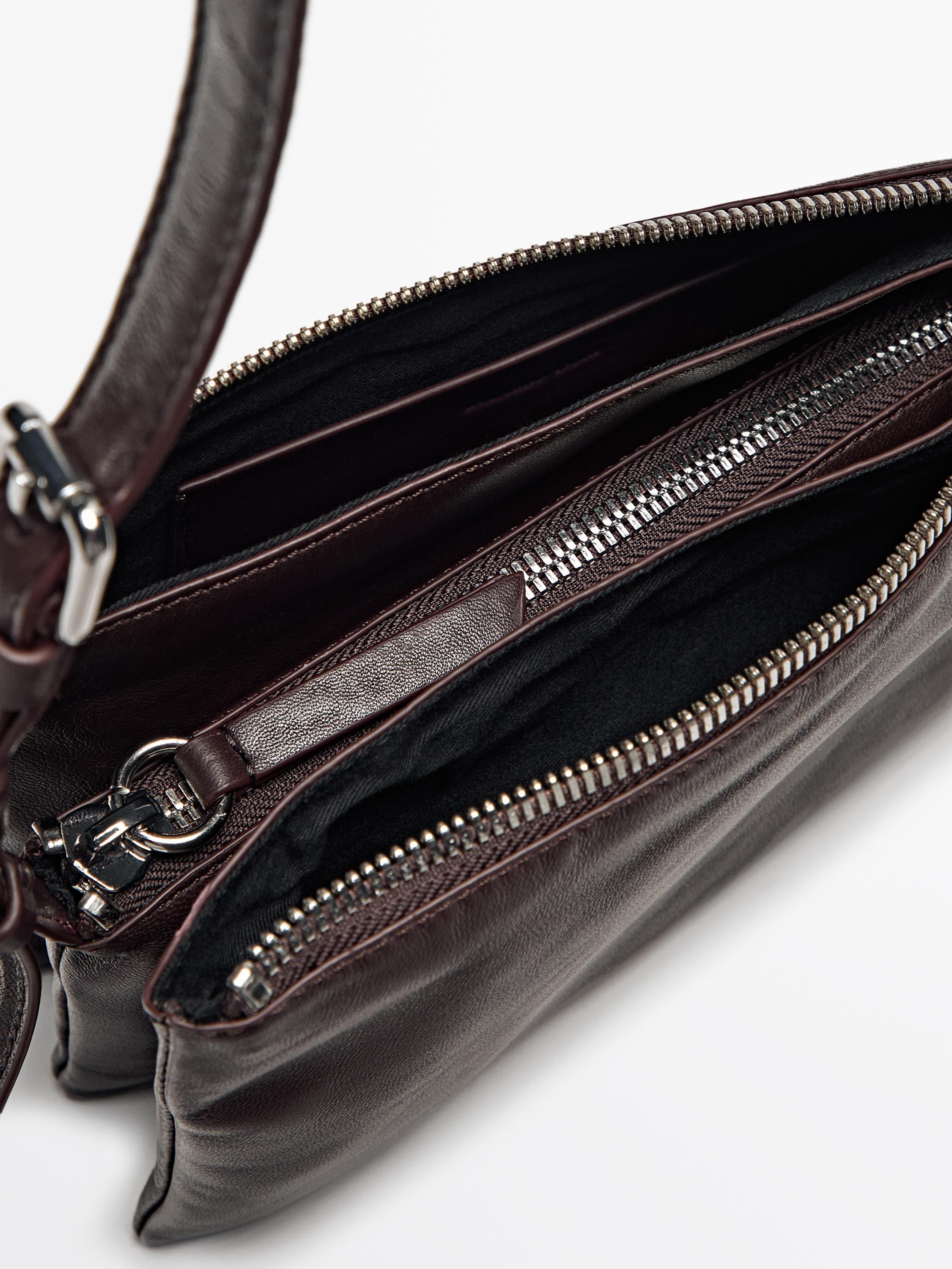 Nappa leather mini bag