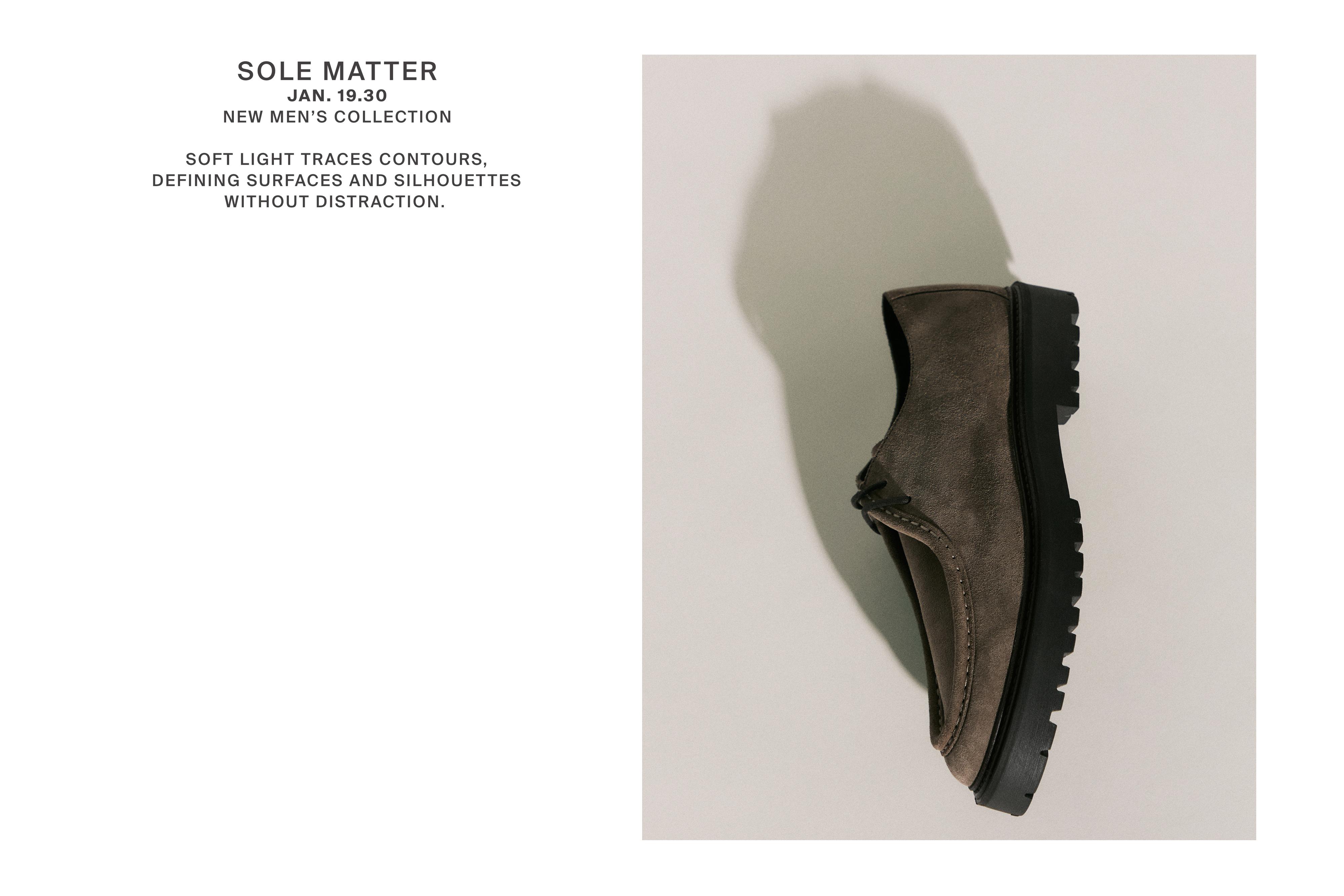 Moc toe split suede shoes — TAUPE