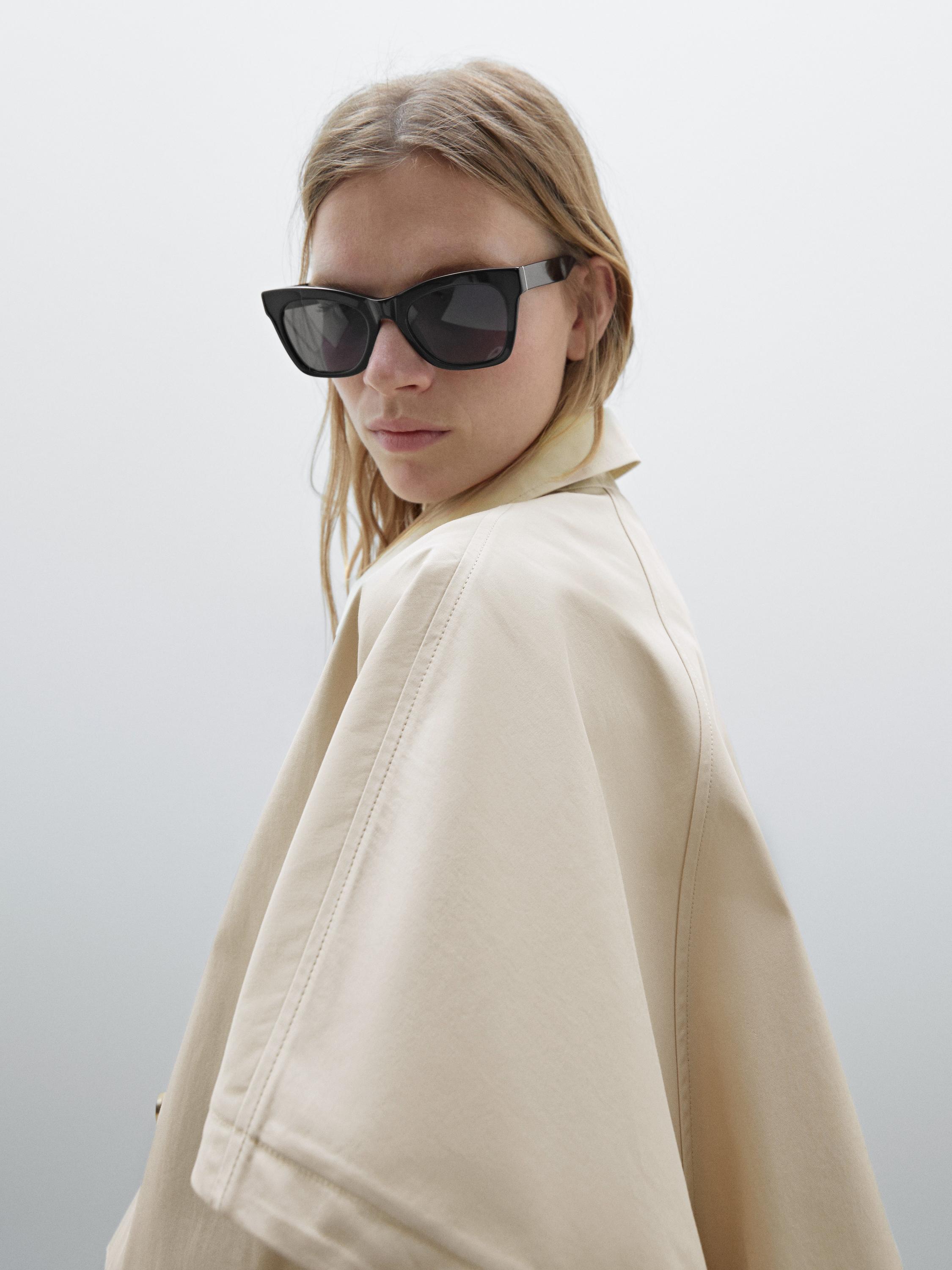 Krótkie ponczo ze 100% bawełny